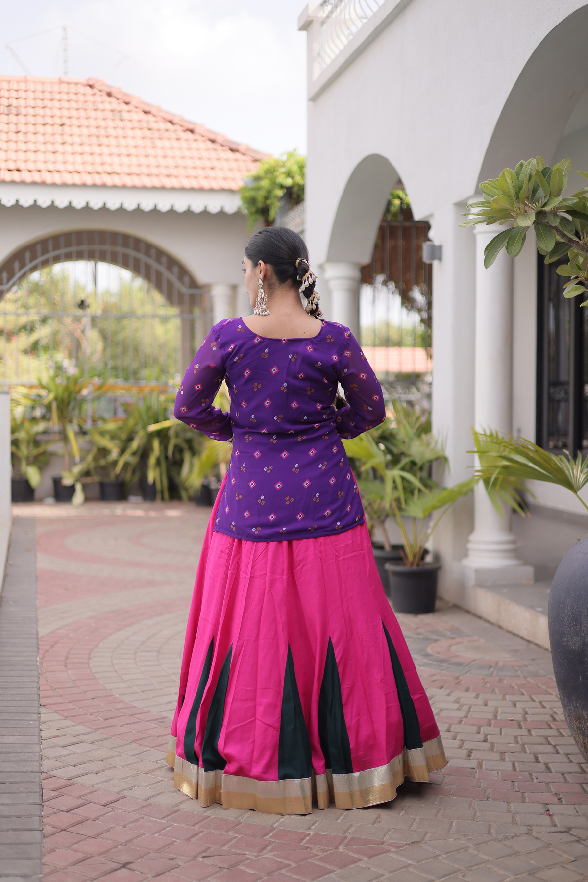 Women’s Embroidered Kurta with Flared Lehenga Set | Festive Ethnic Wear for Women