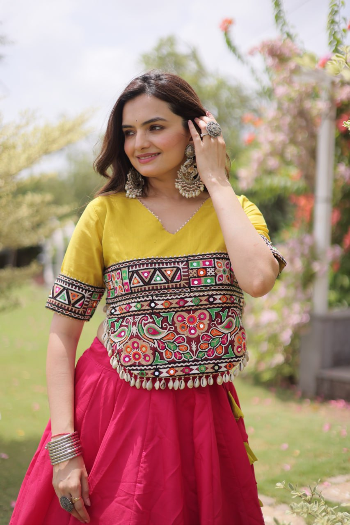 Designer Embroidered Lehenga Choli for Women