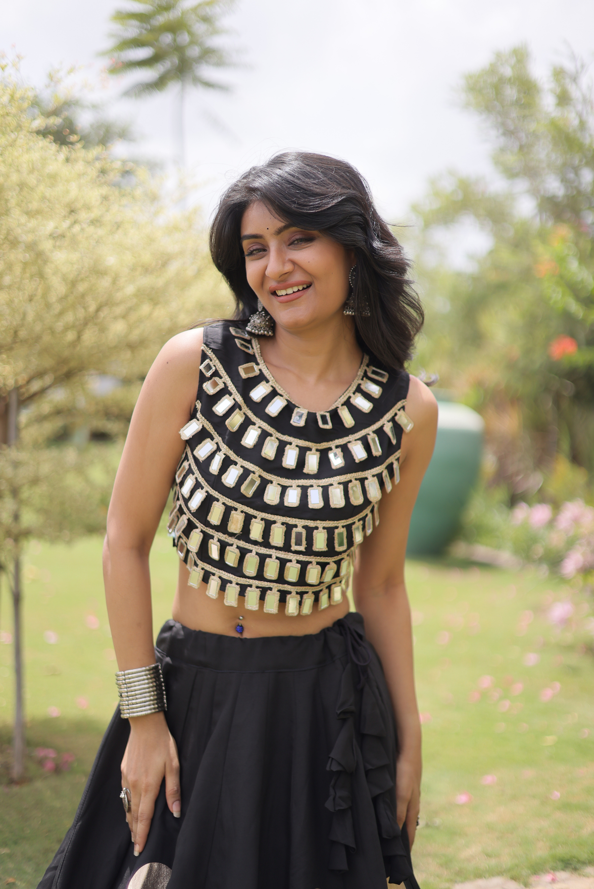 Premium Mirror Work Lehenga Choli for Women | Designer Party & Festive Wear