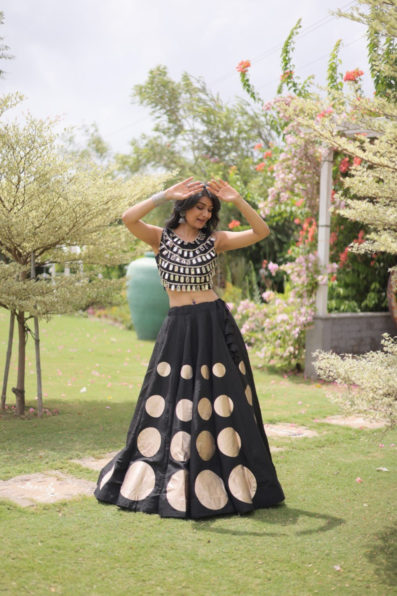 Premium Mirror Work Lehenga Choli for Women | Designer Party & Festive Wear