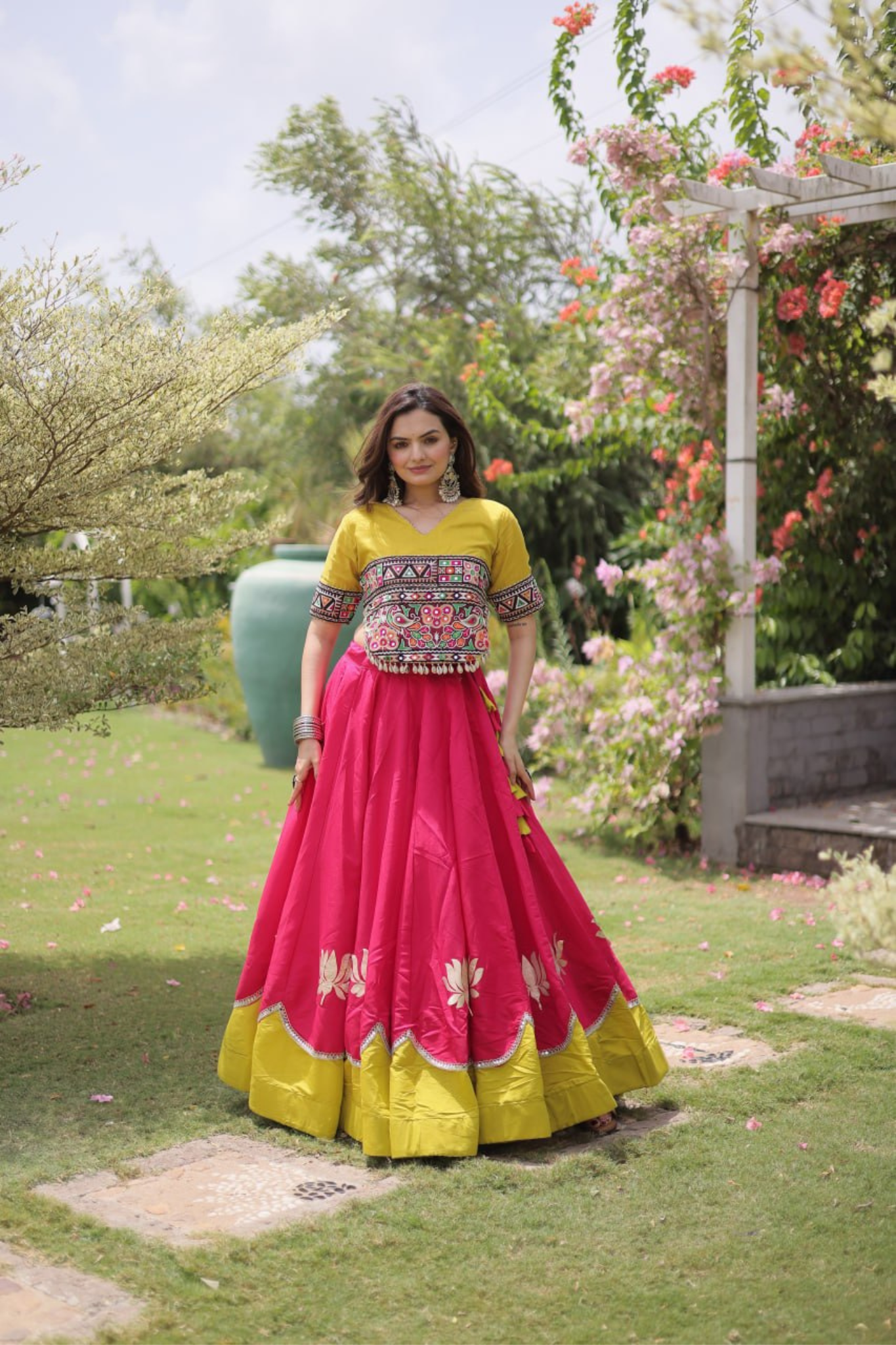 Designer Embroidered Lehenga Choli for Women