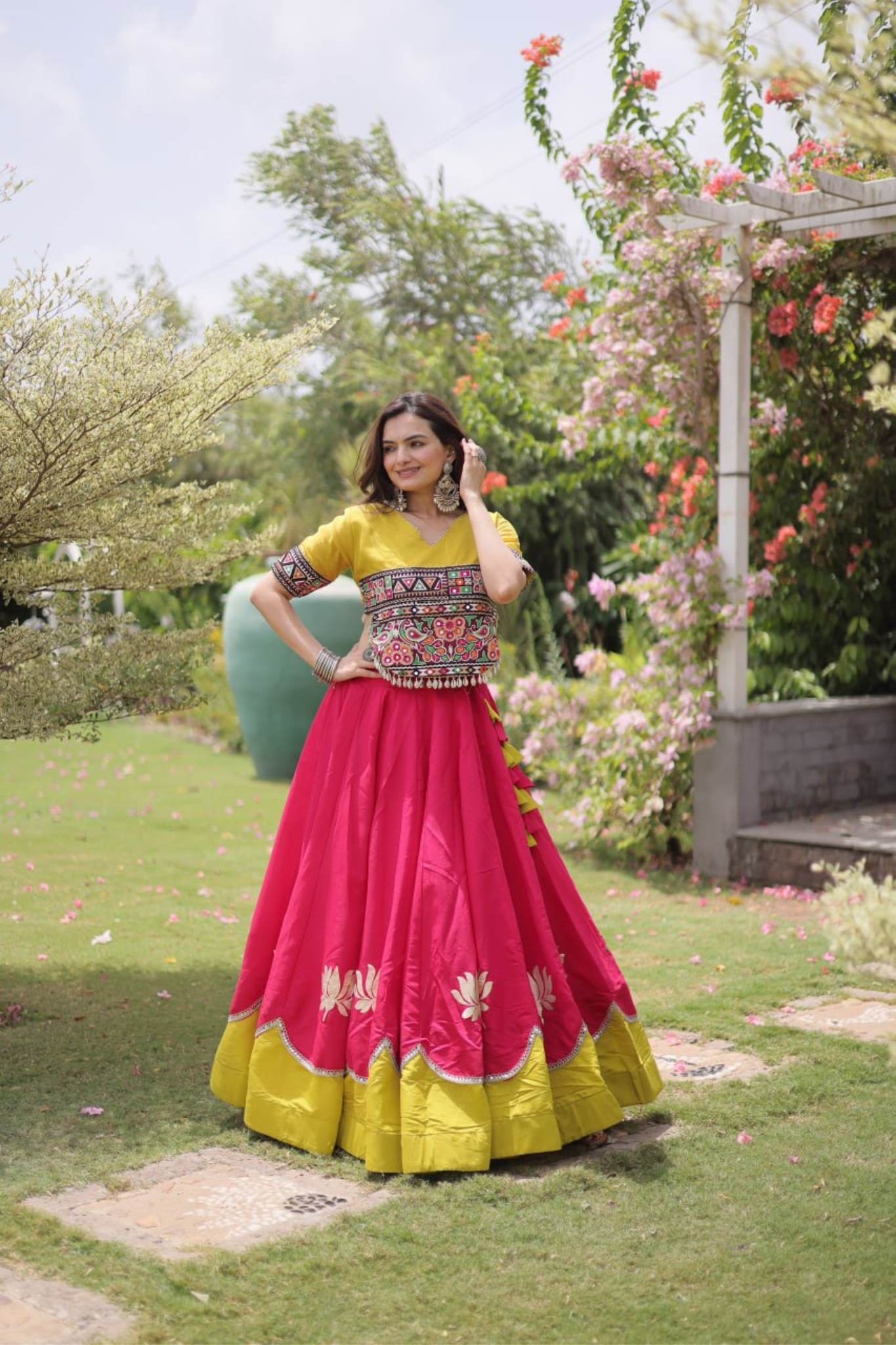 Designer Embroidered Lehenga Choli for Women