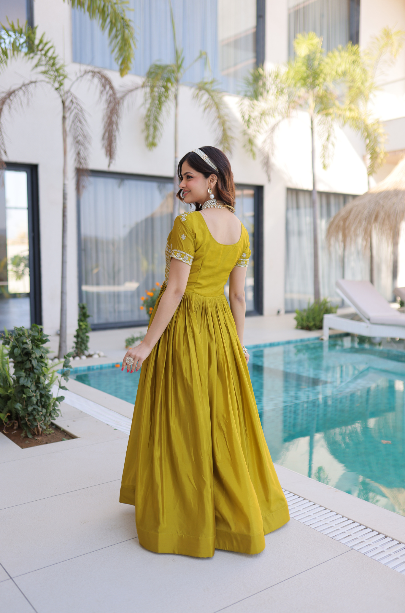 Designer Party Wear Ethnic Anarkali Dress for Women