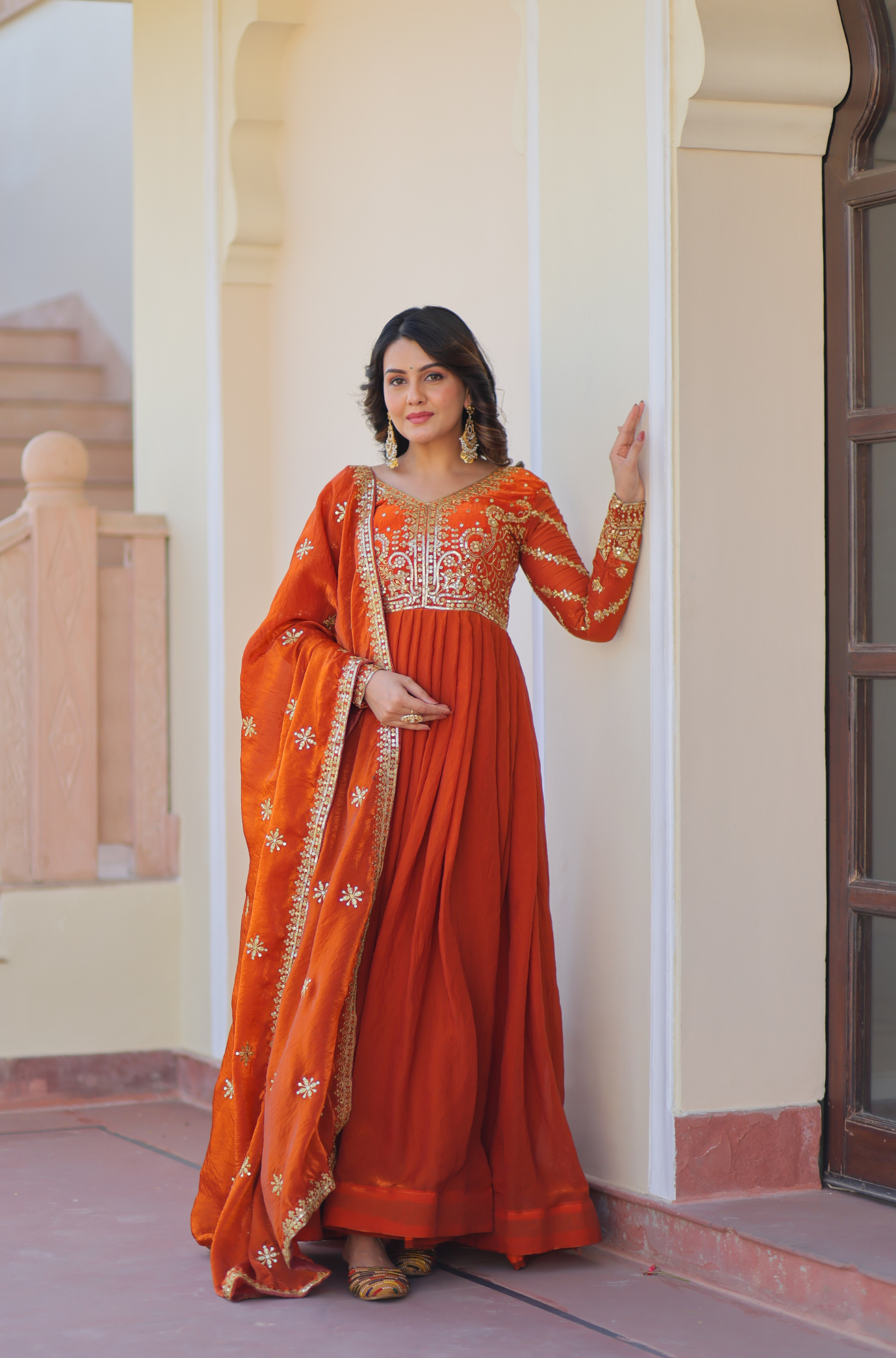 Designer Wedding & Festive Wear Ethnic Dress for Women