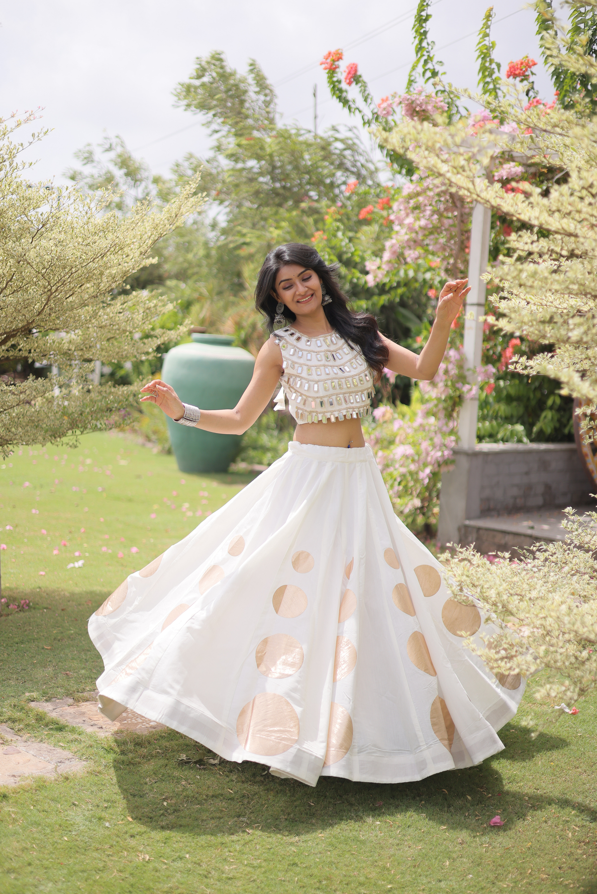 Premium Mirror Work Lehenga Choli for Women | Designer Party & Festive Wear