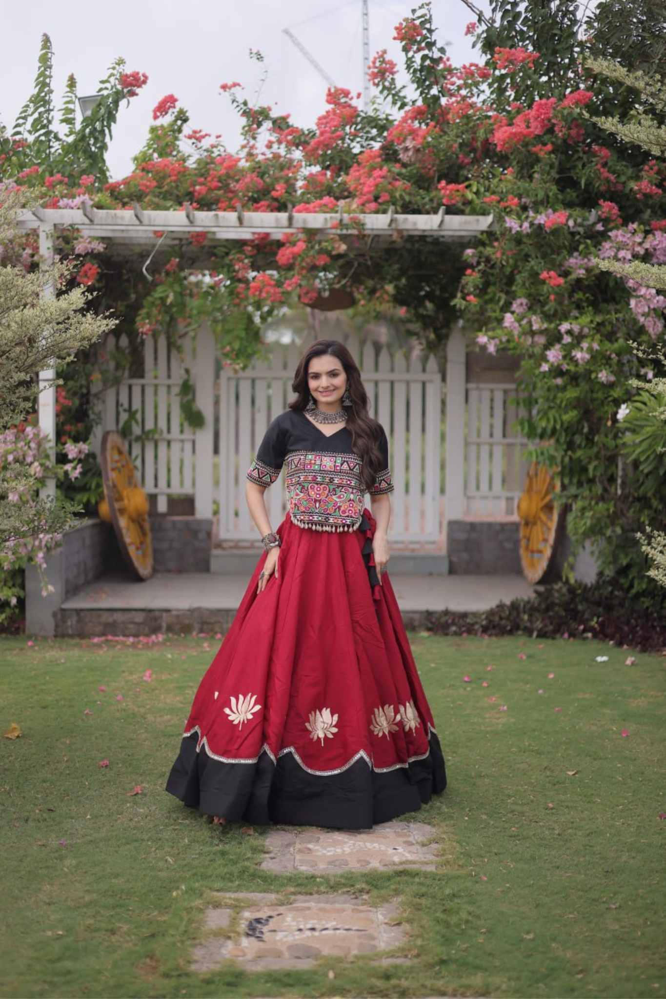 Designer Embroidered Lehenga Choli for Women