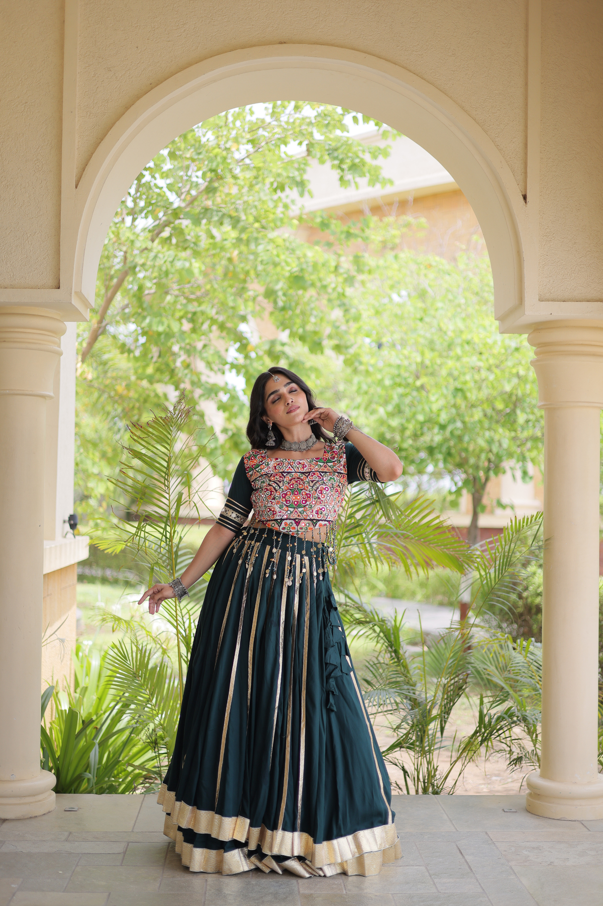 Designer premium Embroidered Ethnic Gown for Women | Festive & Wedding Wear