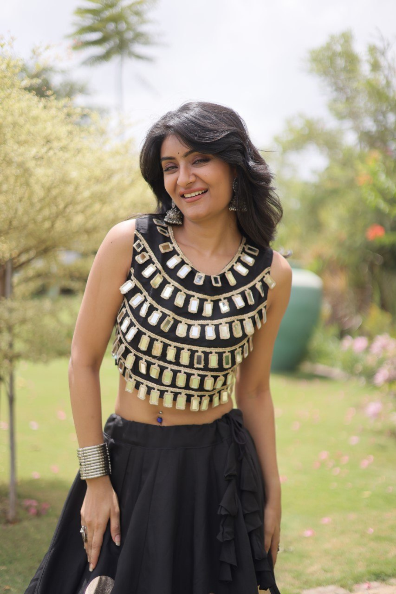 Premium Mirror Work Lehenga Choli for Women | Designer Party & Festive Wear