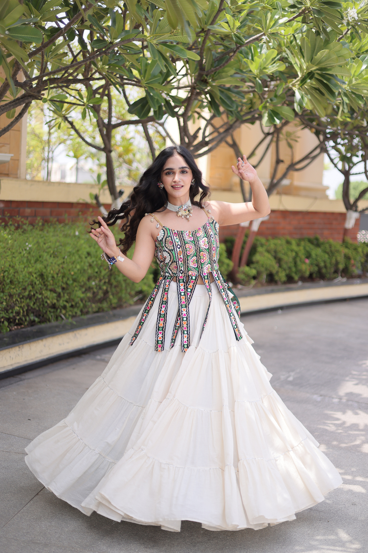 Women's Designer Lehenga Choli Set | Embroidered Ethnic Festive Wear