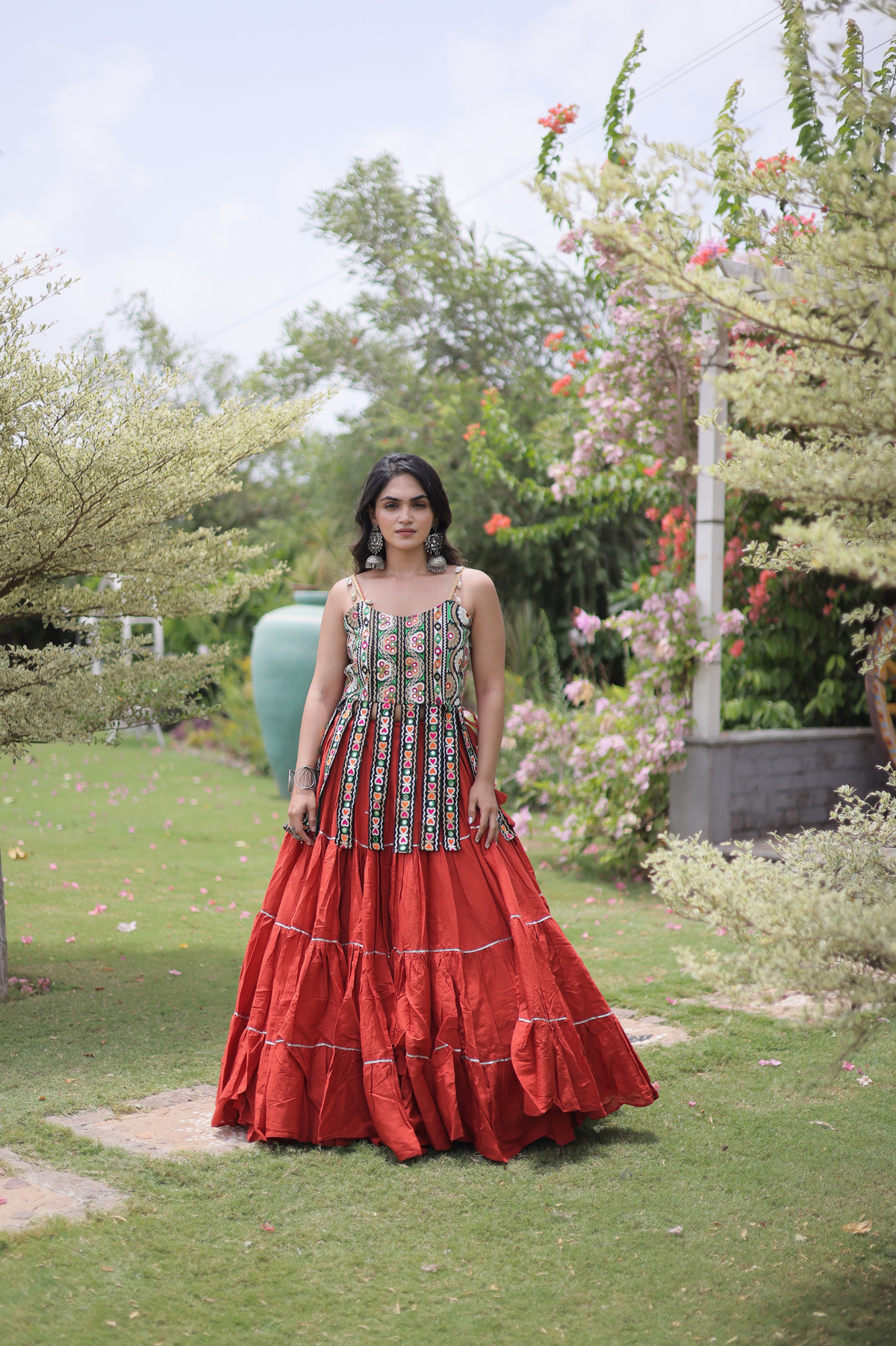 Women's Designer Lehenga Choli Set | Embroidered Ethnic Festive Wear