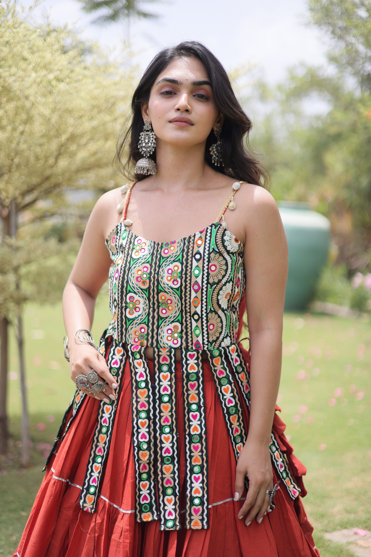 Women's Designer Lehenga Choli Set | Embroidered Ethnic Festive Wear
