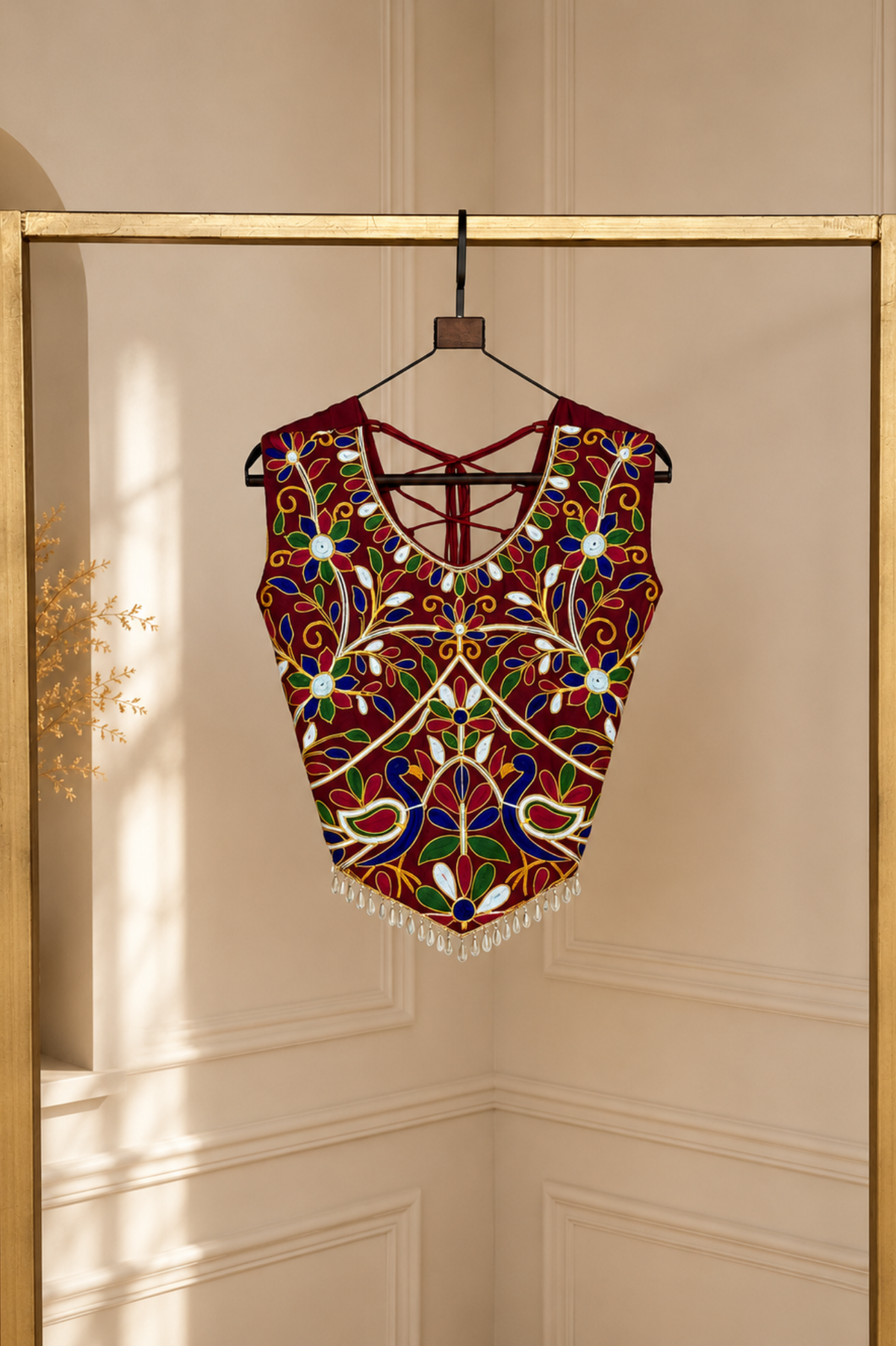 Designer Embroidered Blouse for Women | Traditional Ethnic Wear