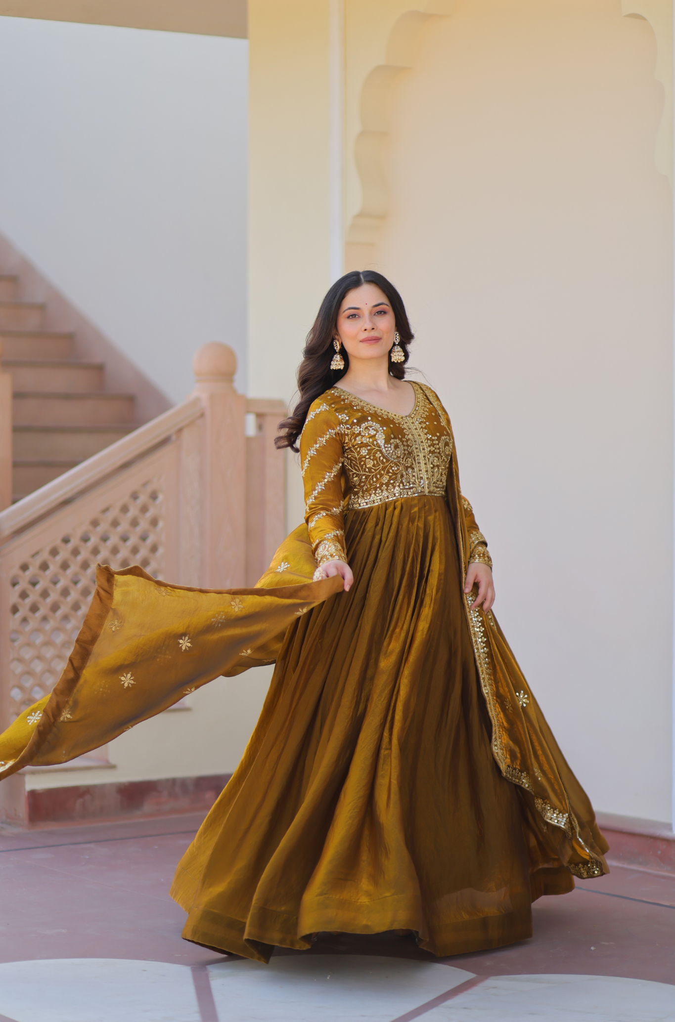Designer Wedding & Festive Wear Ethnic Dress for Women