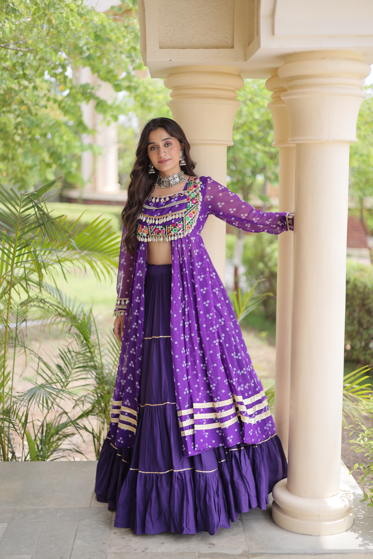 Designer Bandhani Lehenga Choli for Women | Festive & Wedding Wear
