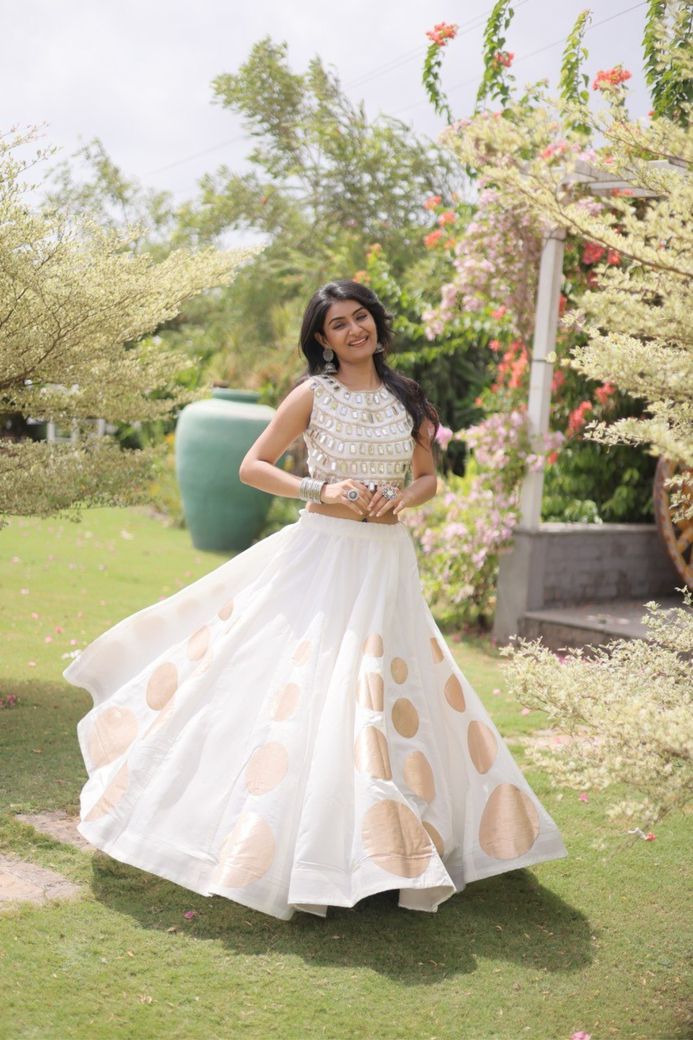 Premium Mirror Work Lehenga Choli for Women | Designer Party & Festive Wear