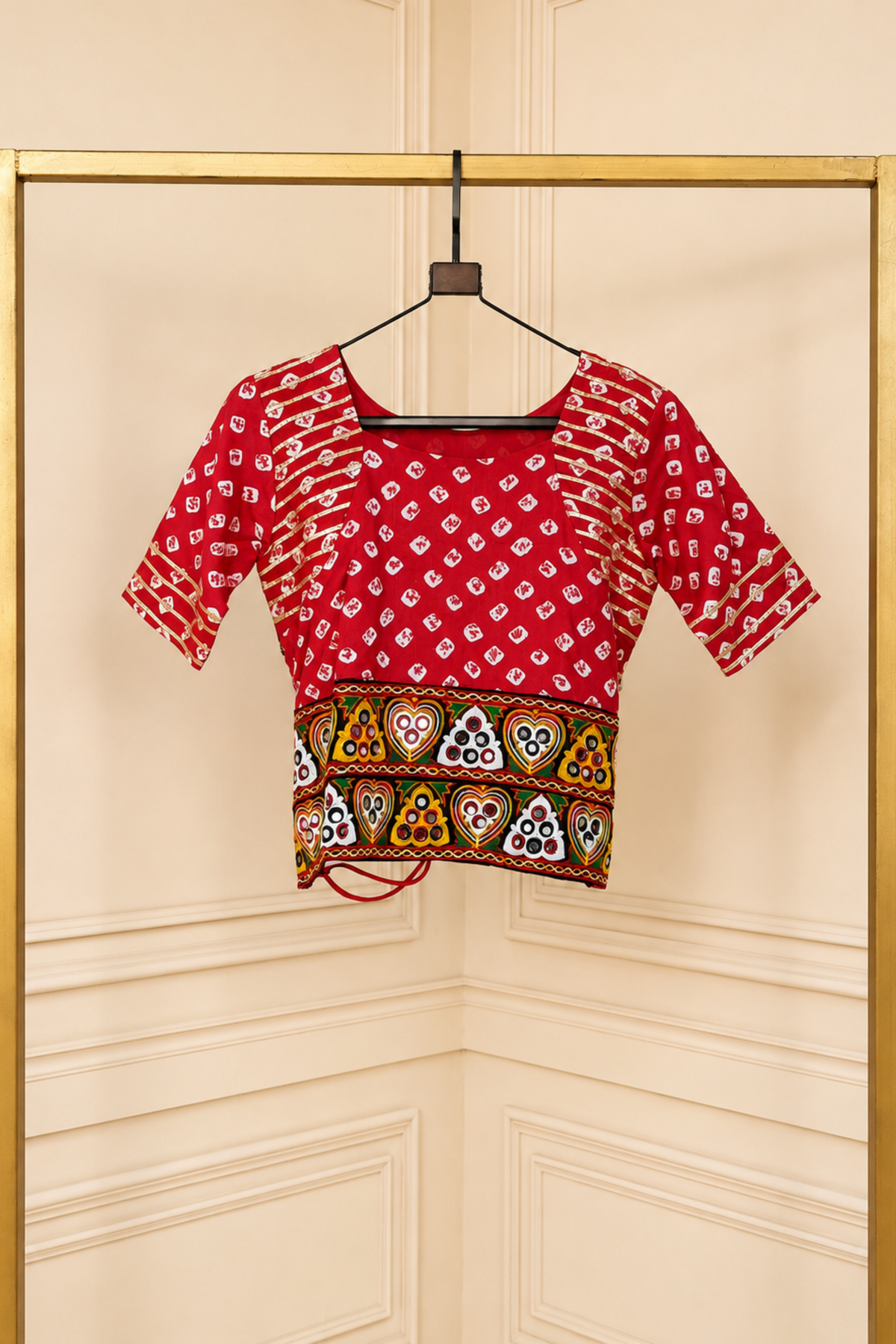 Women’s Designer Navratri Choli Blouse | Embroidered Garba & Dandiya Wear  #DandiyaOutfit #EthnicWear