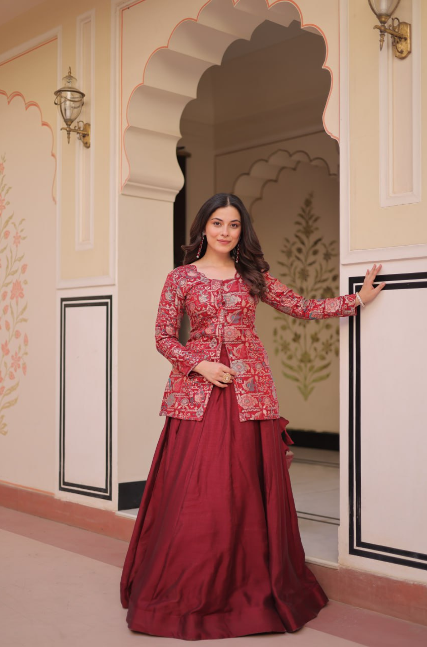 Designer Printed Lehenga Choli Set for Women
