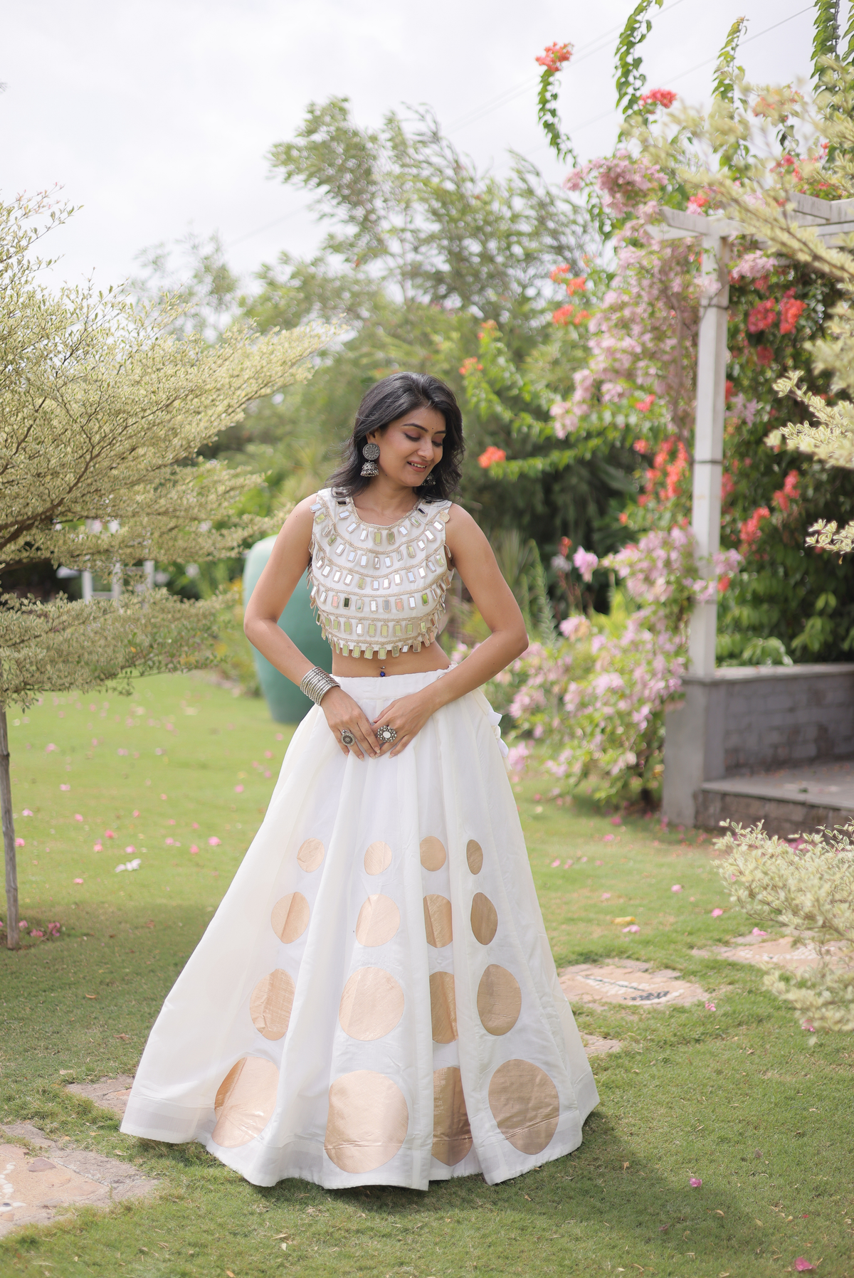 Premium Mirror Work Lehenga Choli for Women | Designer Party & Festive Wear