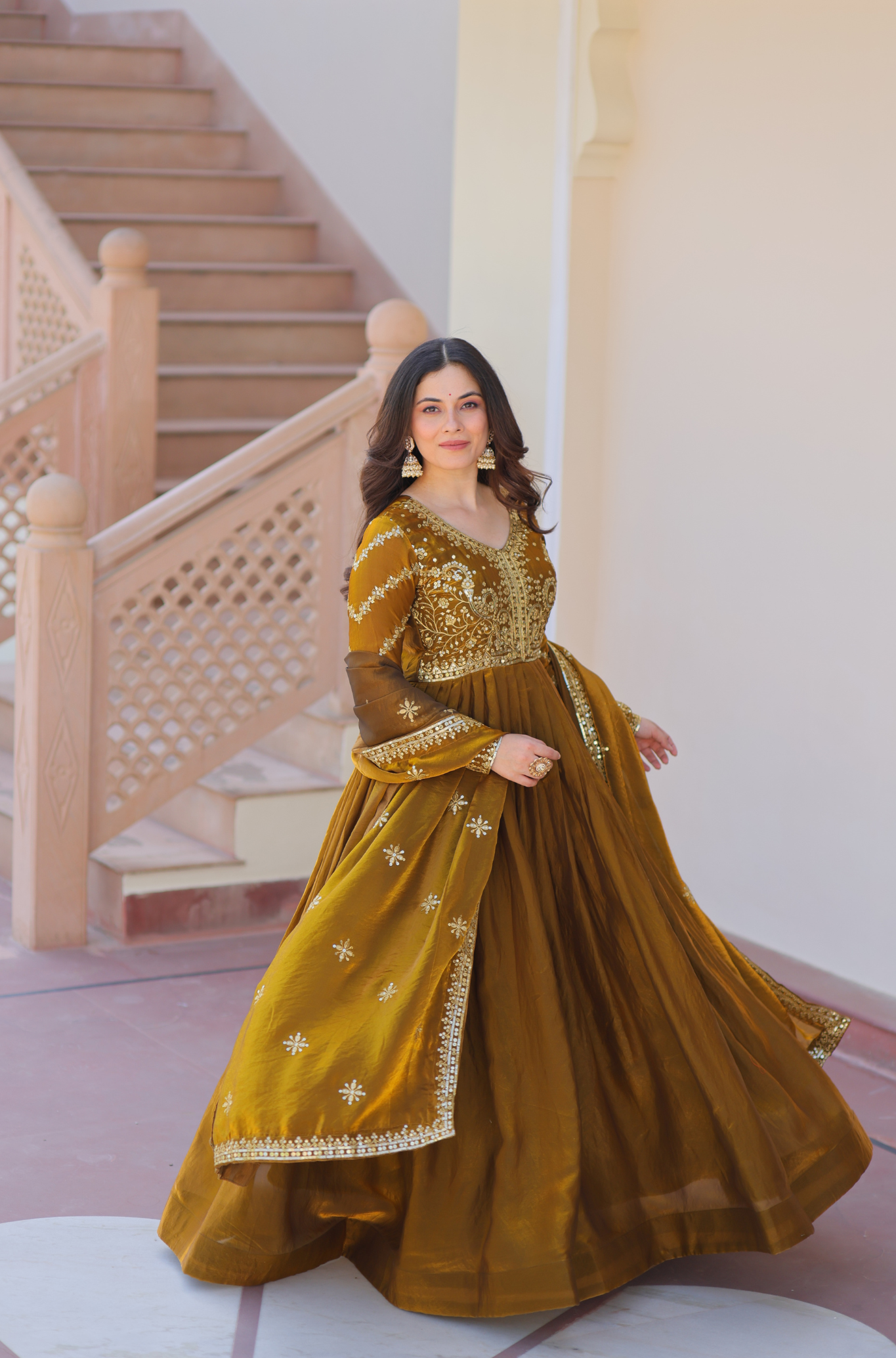 Designer Wedding & Festive Wear Ethnic Dress for Women