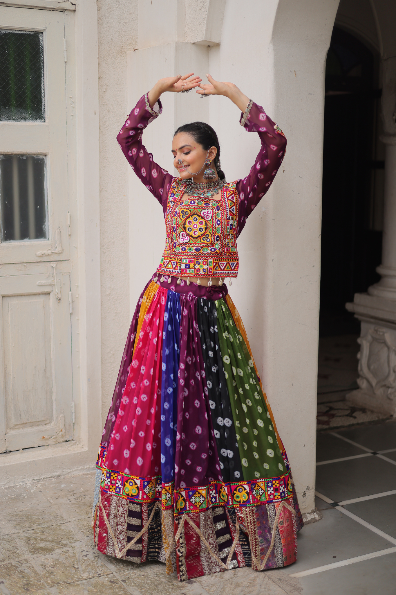 Women's Traditional Navratri Chaniya Choli Set