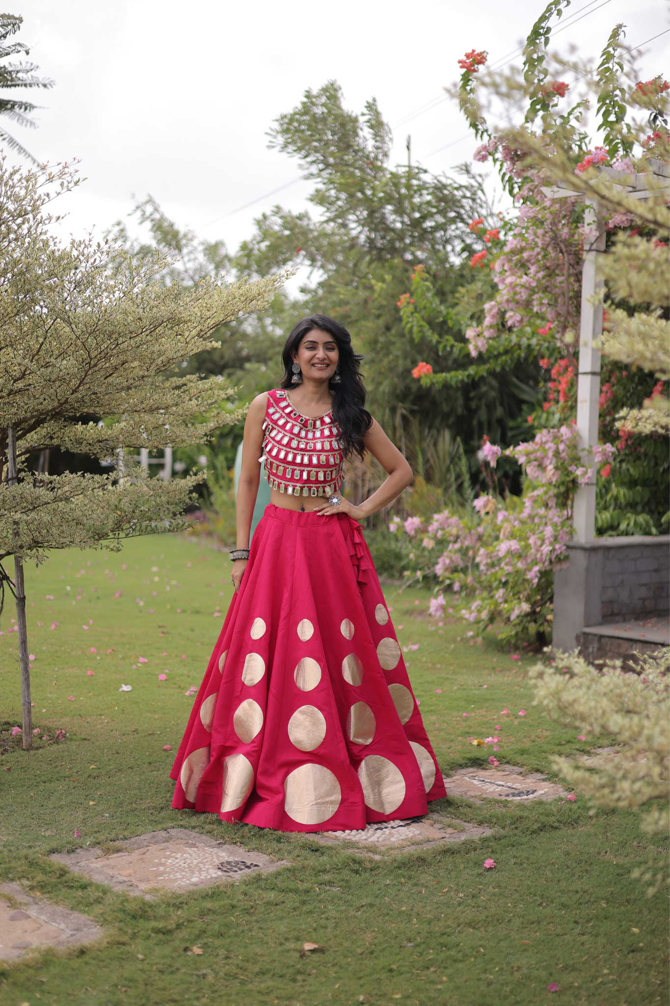 Premium Mirror Work Lehenga Choli for Women | Designer Party & Festive Wear