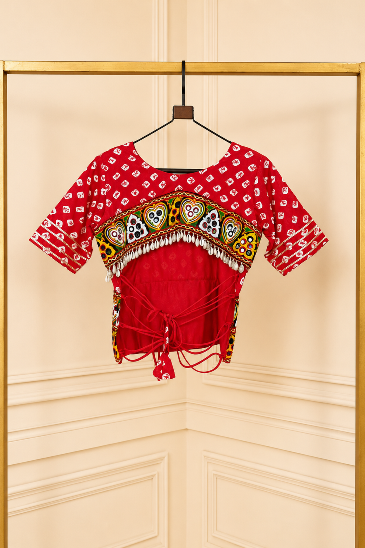 Women’s Designer Navratri Choli Blouse | Embroidered Garba & Dandiya Wear  #DandiyaOutfit #EthnicWear