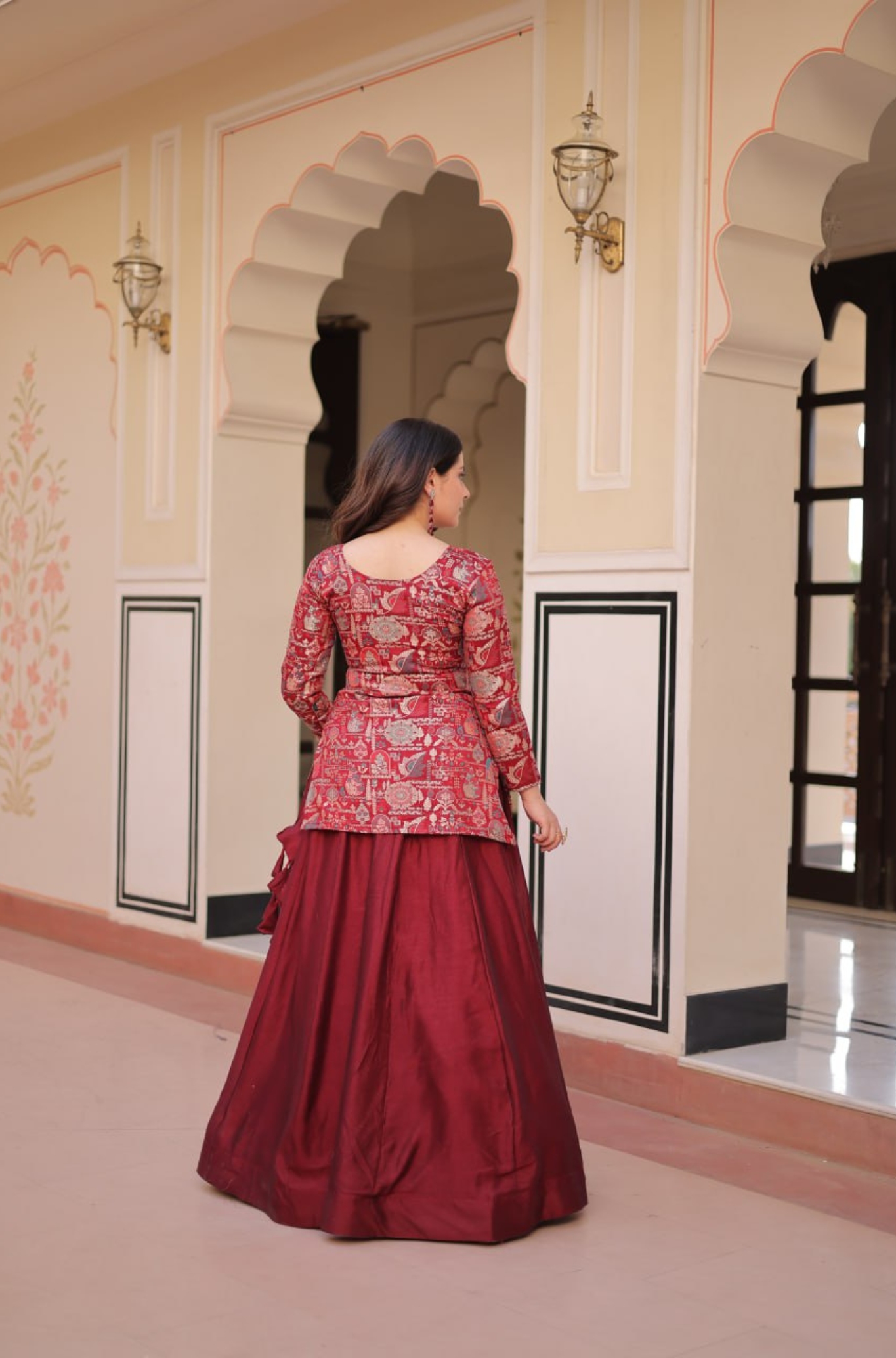 Designer Printed Lehenga Choli Set for Women