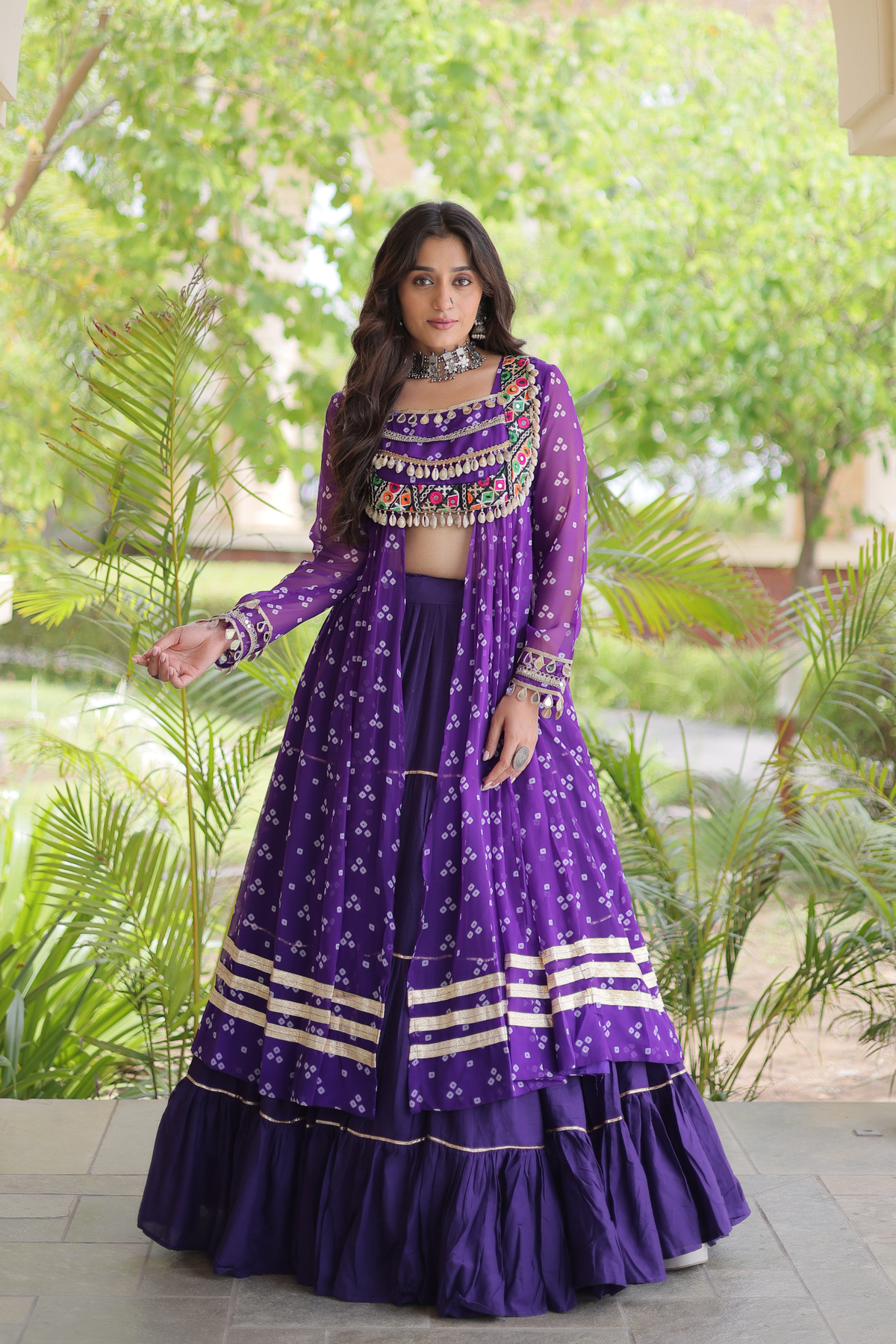 Designer Bandhani Lehenga Choli for Women | Festive & Wedding Wear