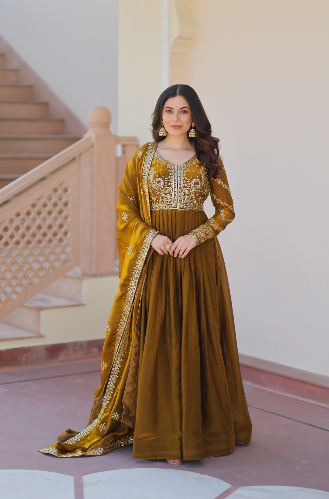 Designer Wedding & Festive Wear Ethnic Dress for Women