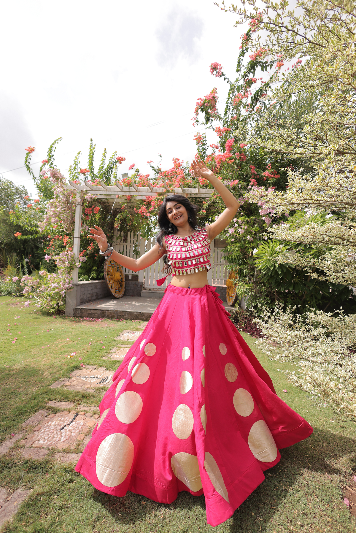 Premium Mirror Work Lehenga Choli for Women | Designer Party & Festive Wear