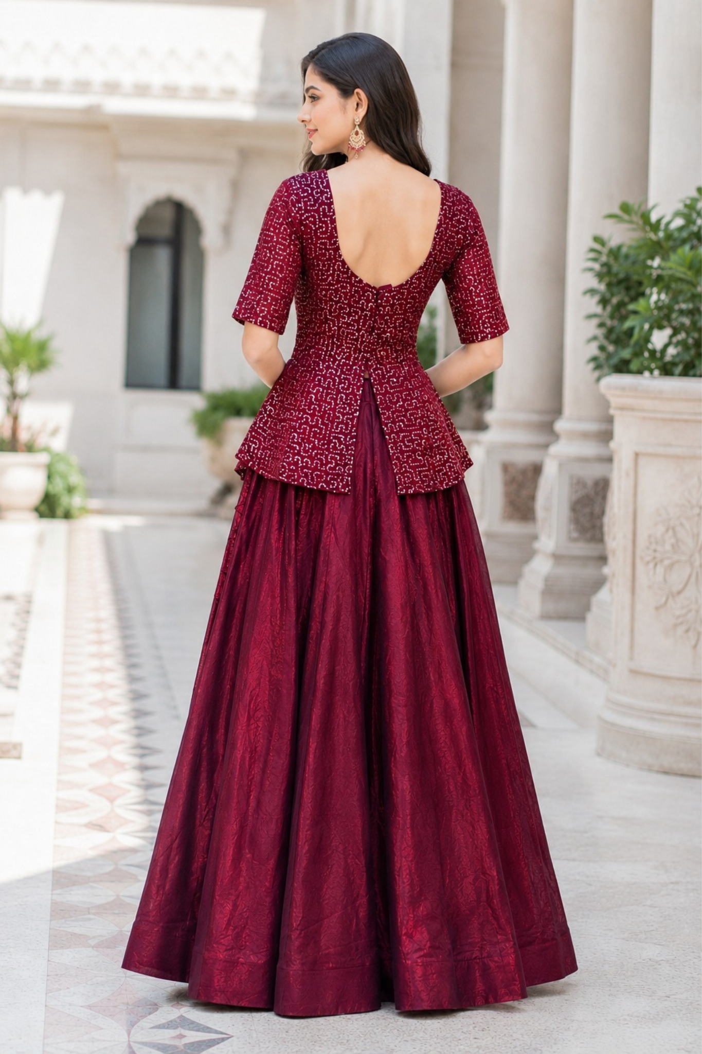 Royal Navy Blue Designer Lehenga Choli for Women