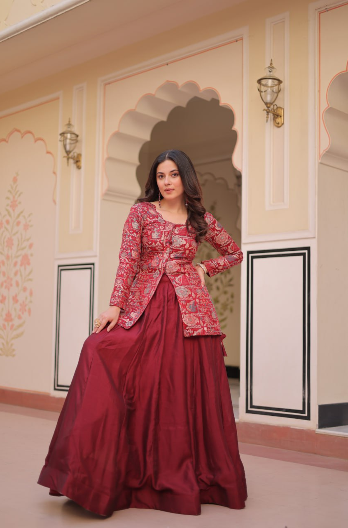 Designer Printed Lehenga Choli Set for Women