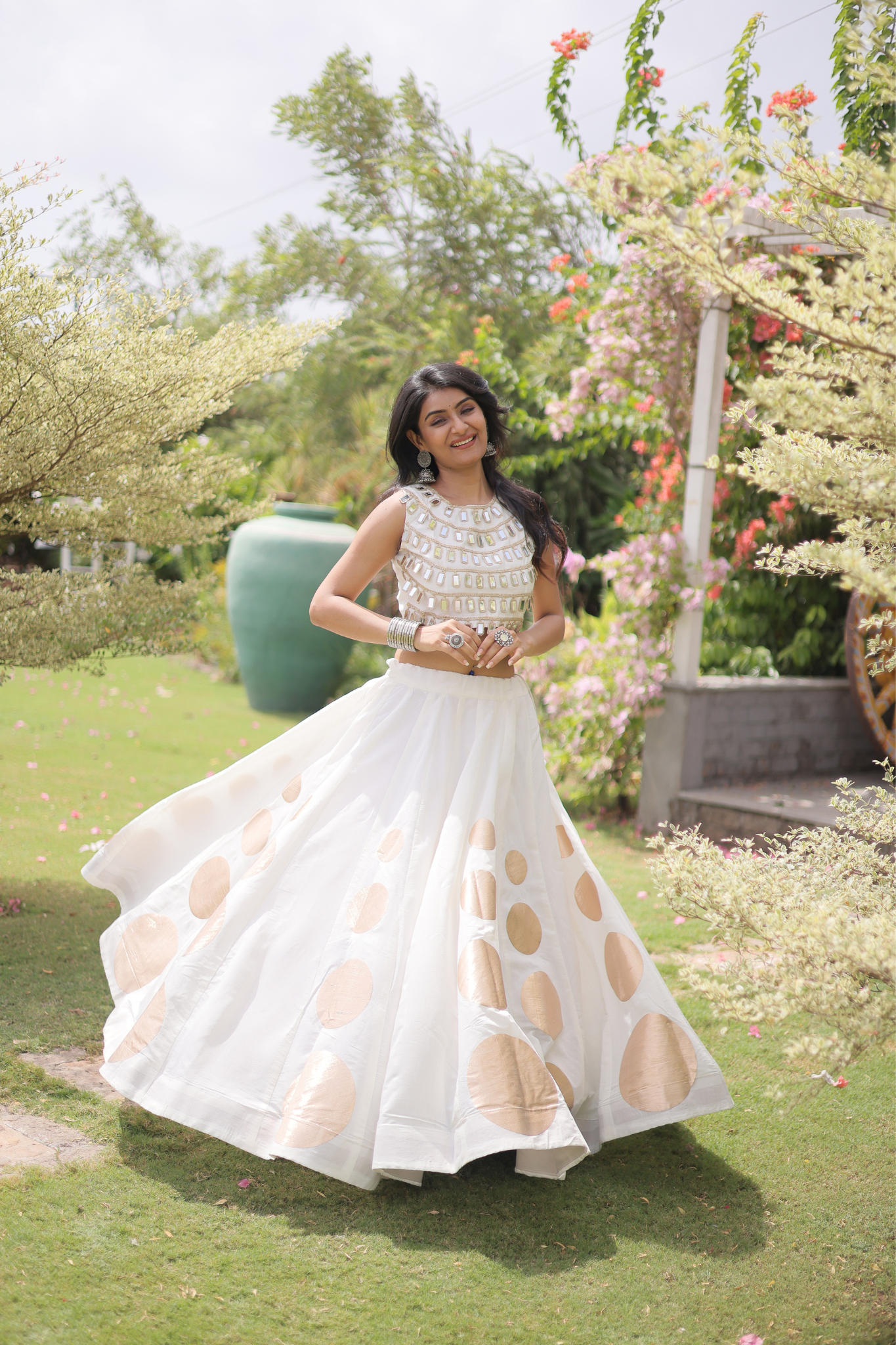 Premium Mirror Work Lehenga Choli for Women | Designer Party & Festive Wear