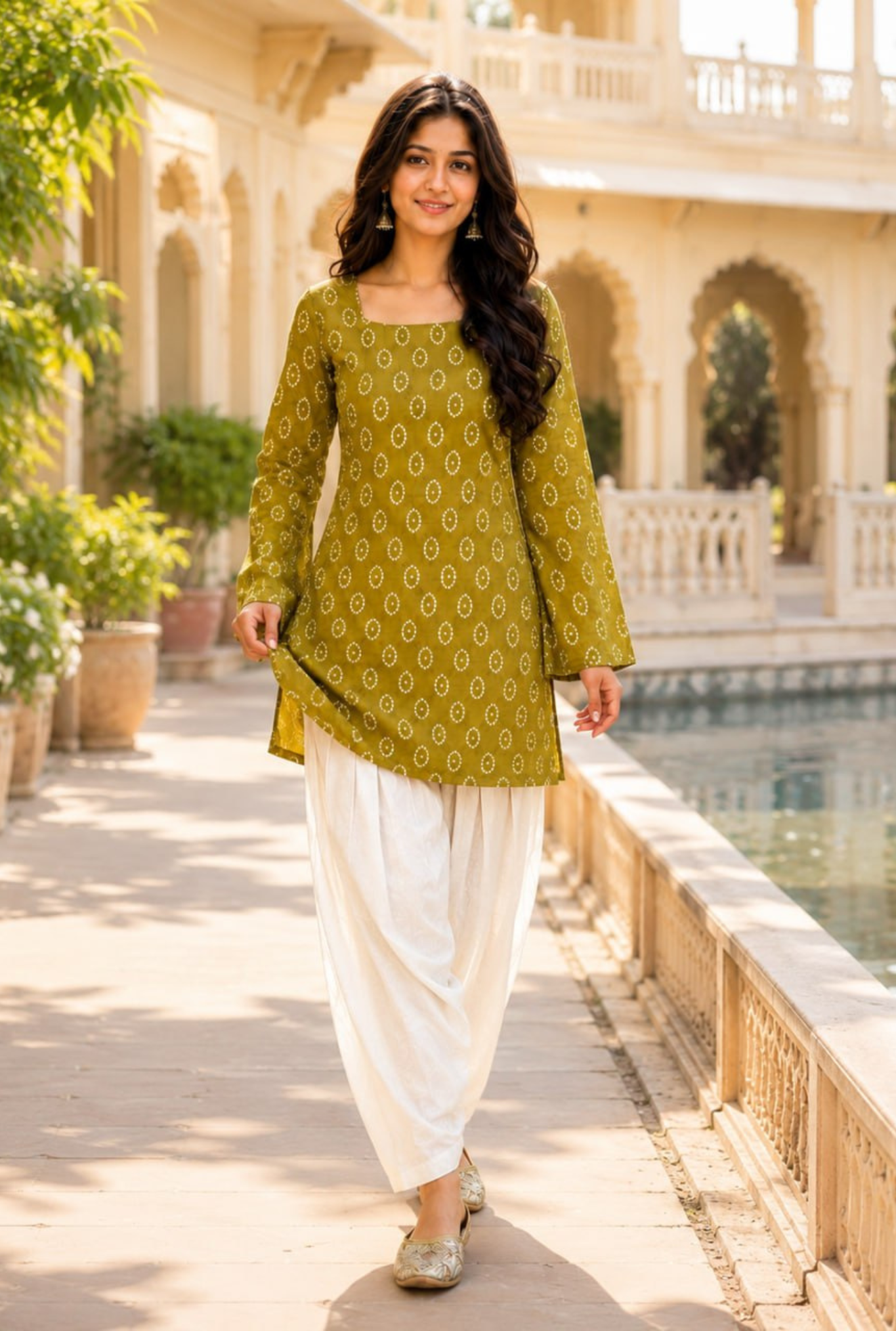 Women Printed Kurta Patiala Set