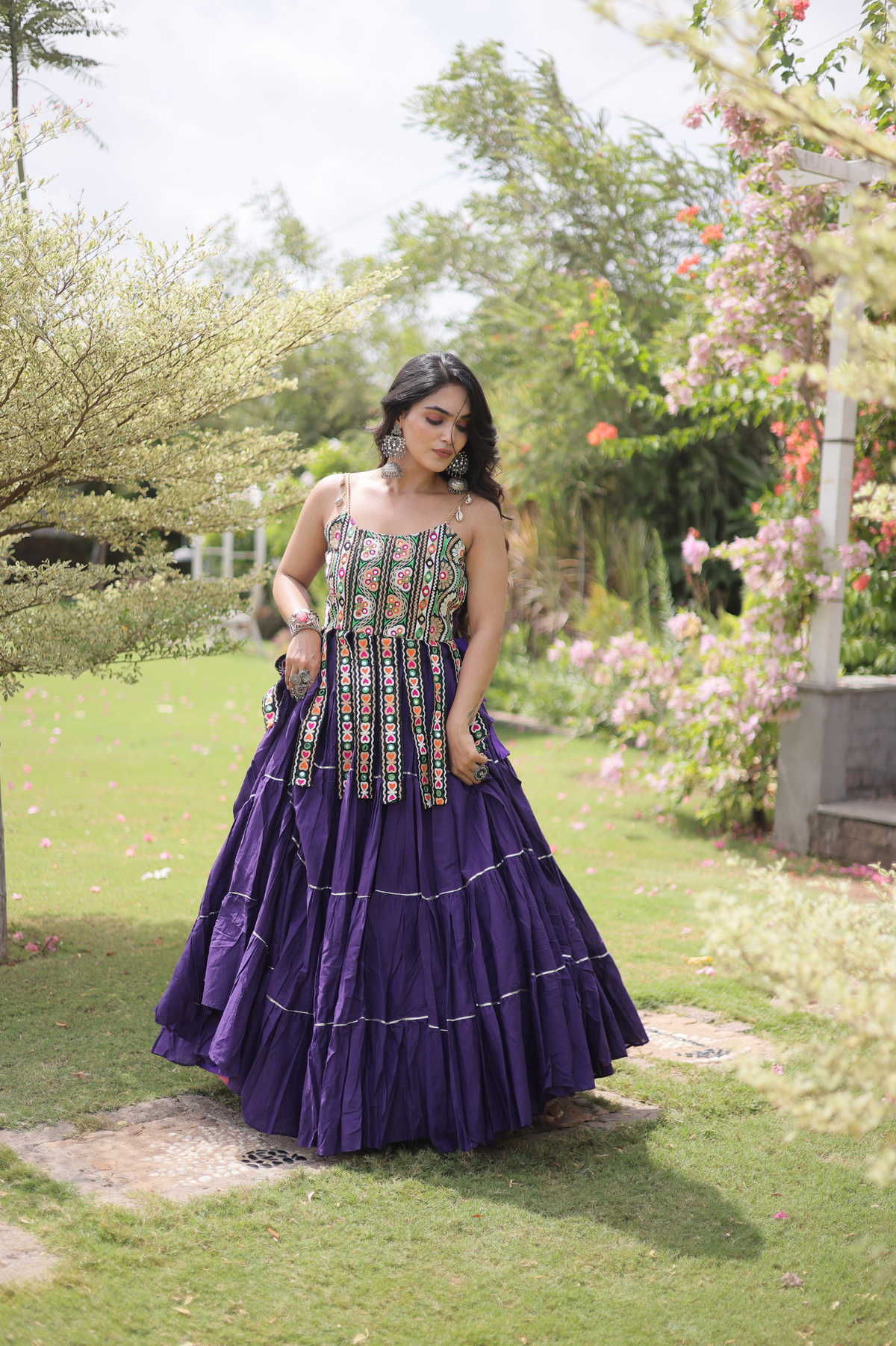 Women's Designer Lehenga Choli Set | Embroidered Ethnic Festive Wear