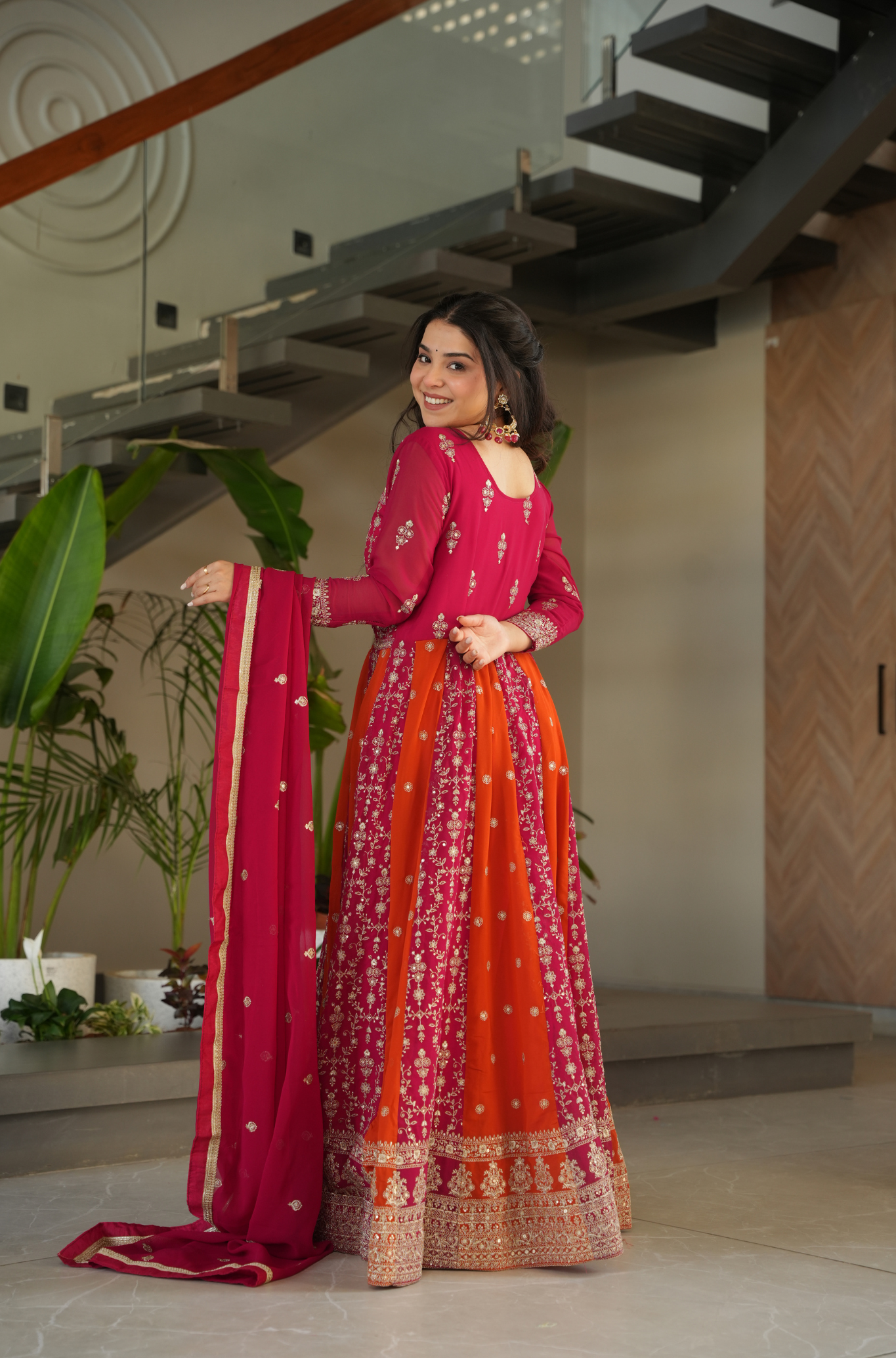 Royal Embroidered Lehenga Choli Set with Dupatta for Women