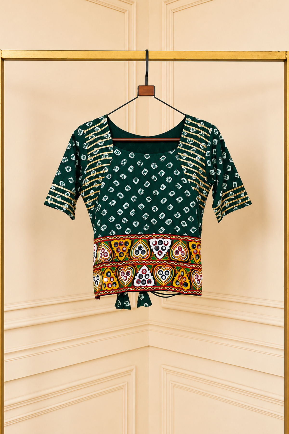 Women’s Designer Navratri Choli Blouse | Embroidered Garba & Dandiya Wear  #DandiyaOutfit #EthnicWear