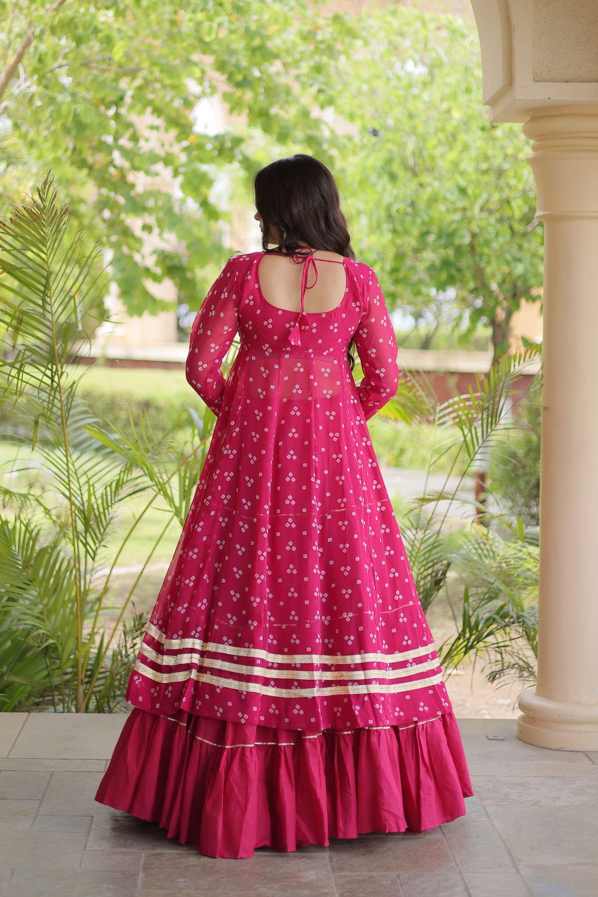 Designer Bandhani Lehenga Choli for Women | Festive & Wedding Wear