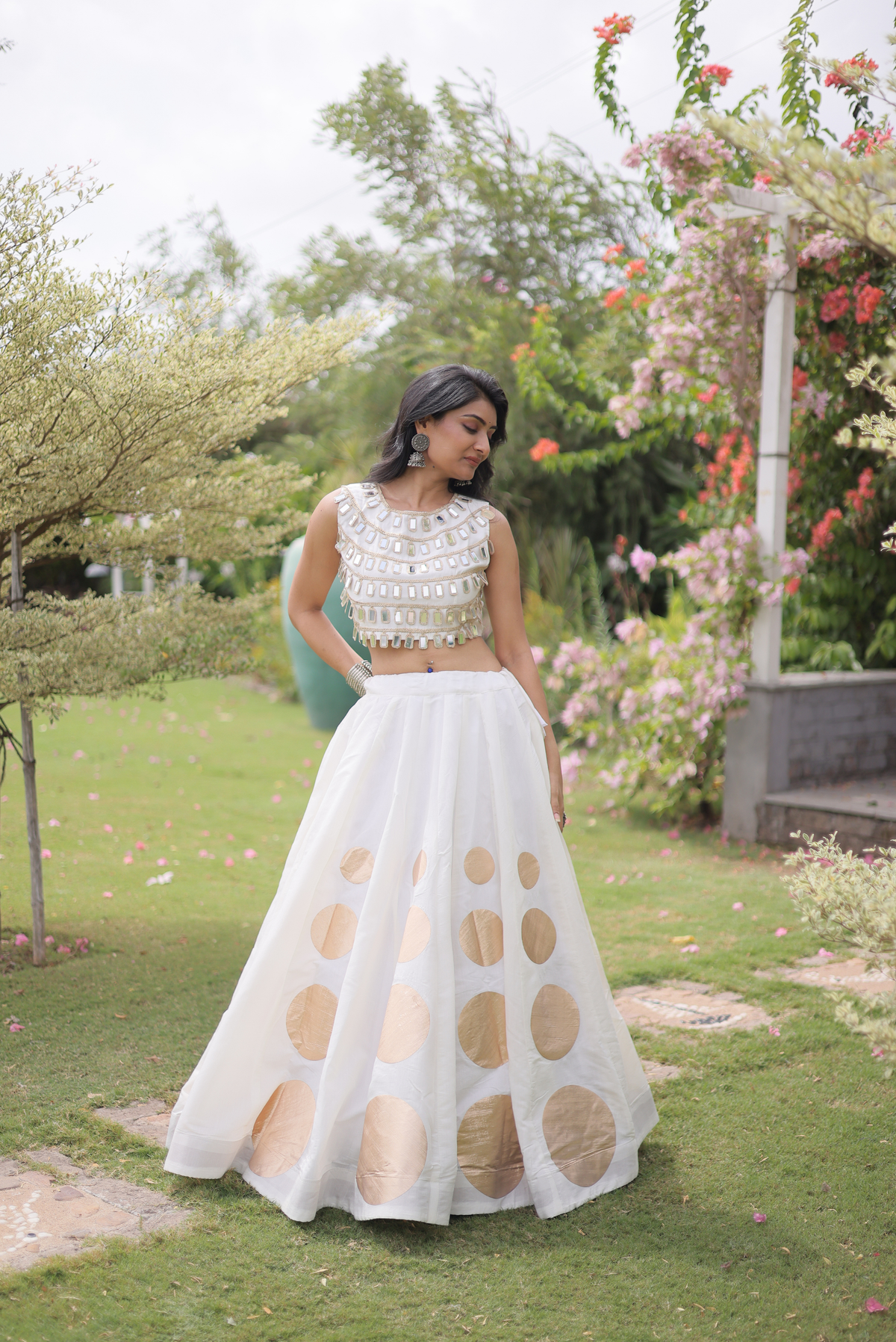 Premium Mirror Work Lehenga Choli for Women | Designer Party & Festive Wear
