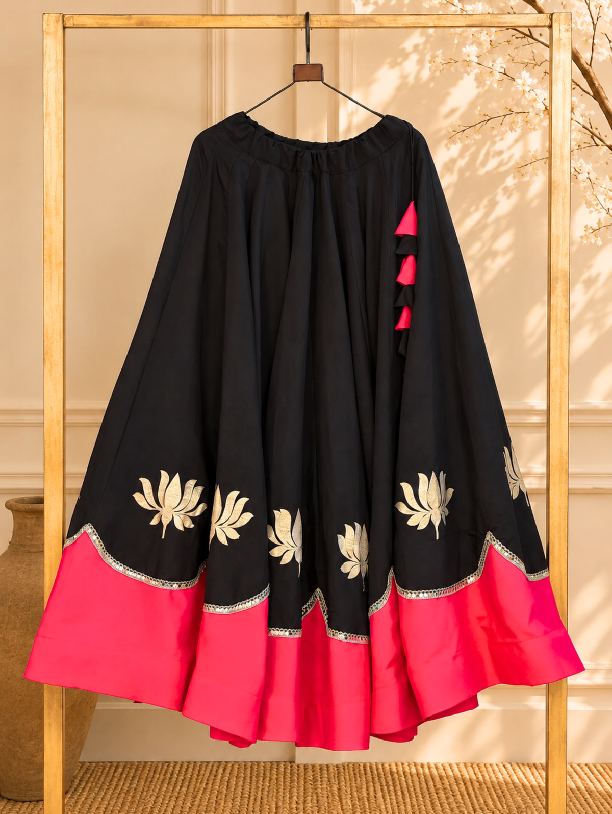 Women's Embroidered Flared Skirt | Designer Ethnic & Festive Wear