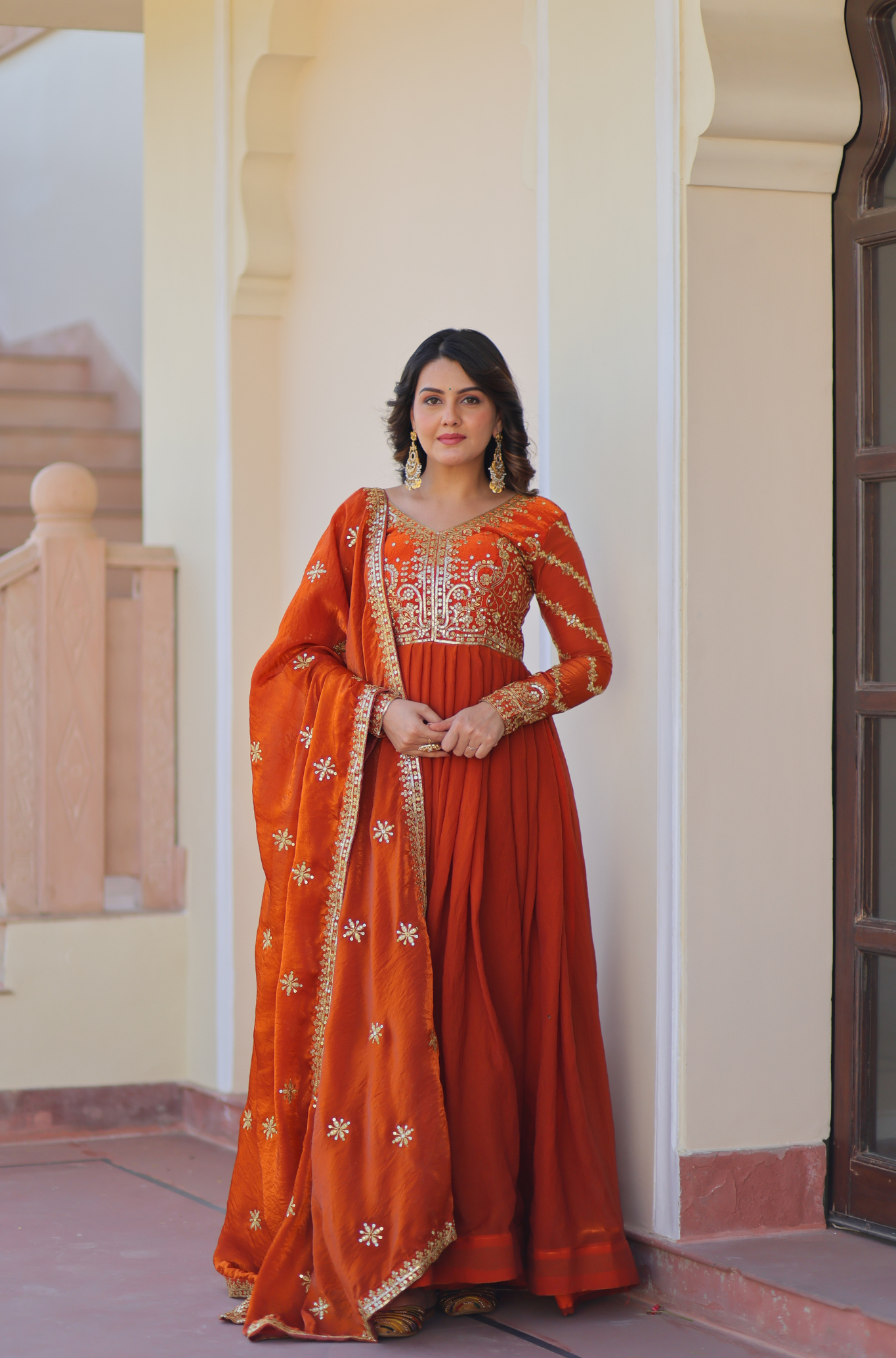 Designer Wedding & Festive Wear Ethnic Dress for Women