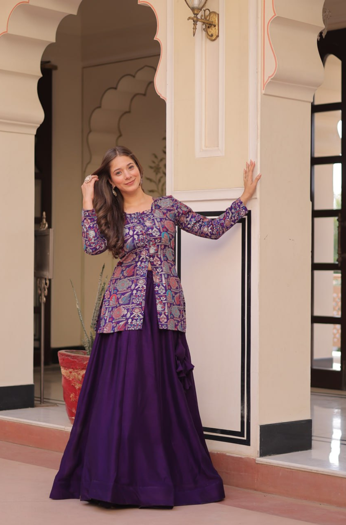 Designer Printed Lehenga Choli Set for Women