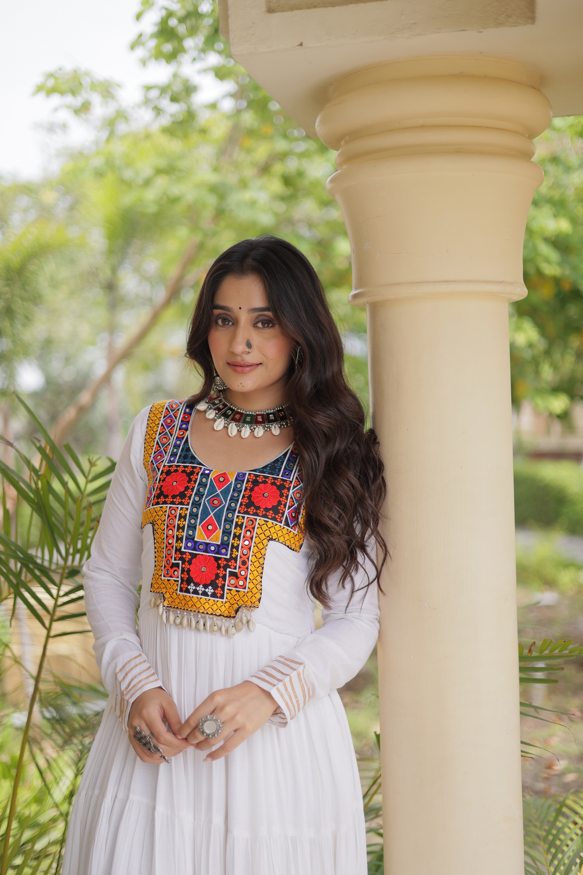 Women’s Embroidered Anarkali Gown | Full Length Ethnic Dress for Festive & Wedding Wear