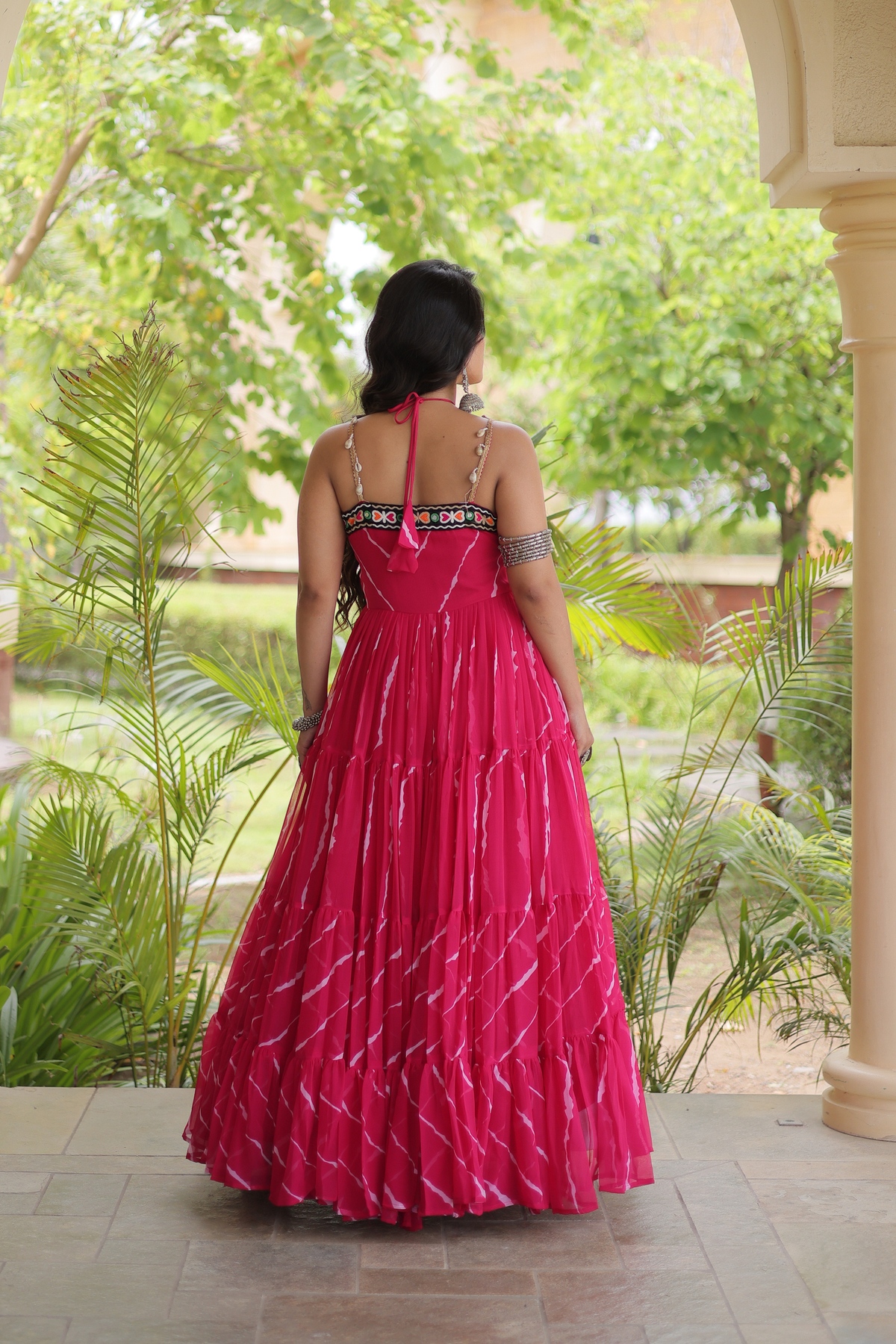 Women’s Designer Embroidered Ethnic Gown | Flared Anarkali Dress with Traditional Embellished Work