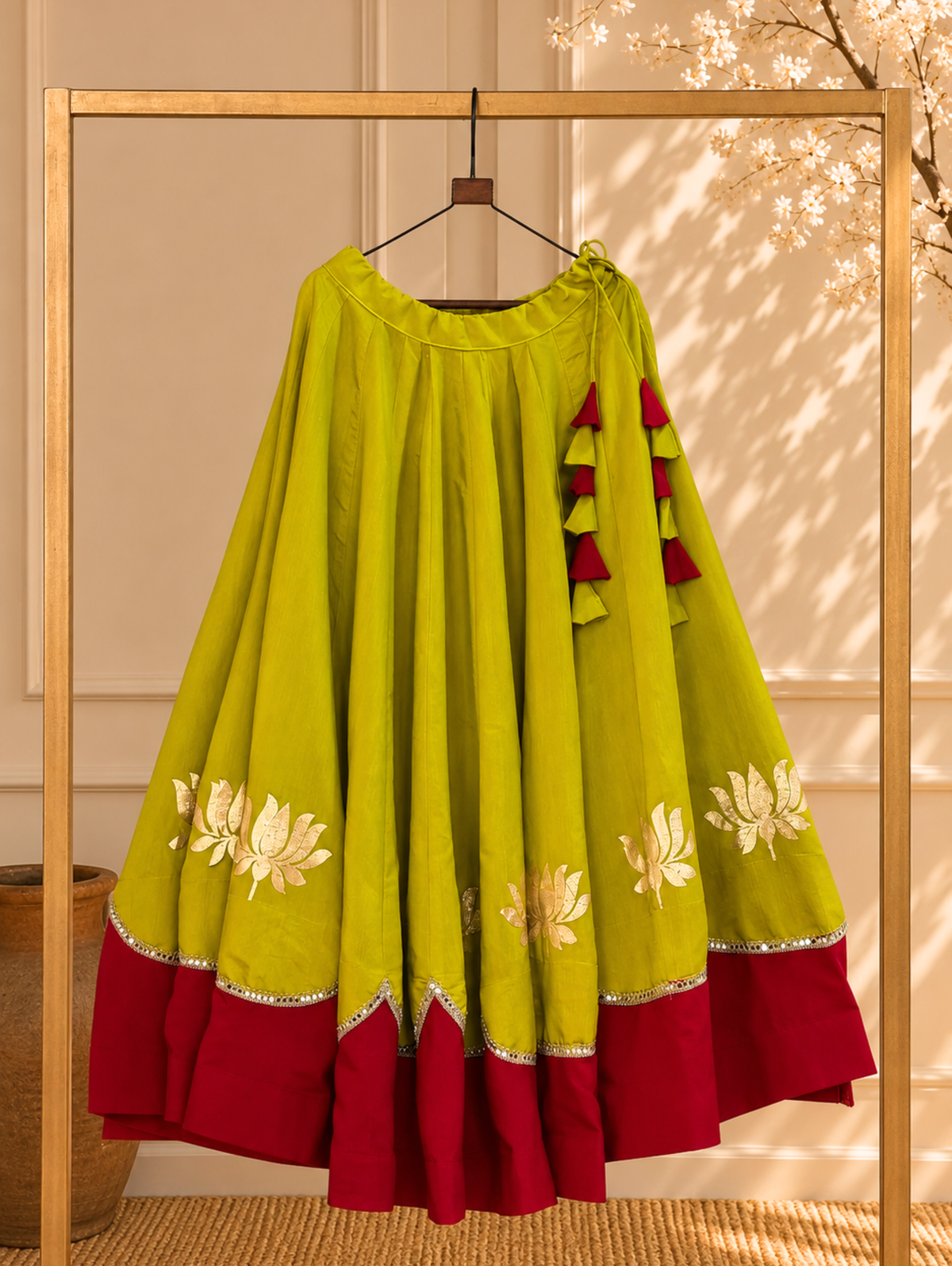 Women's Embroidered Flared Skirt | Designer Ethnic & Festive Wear