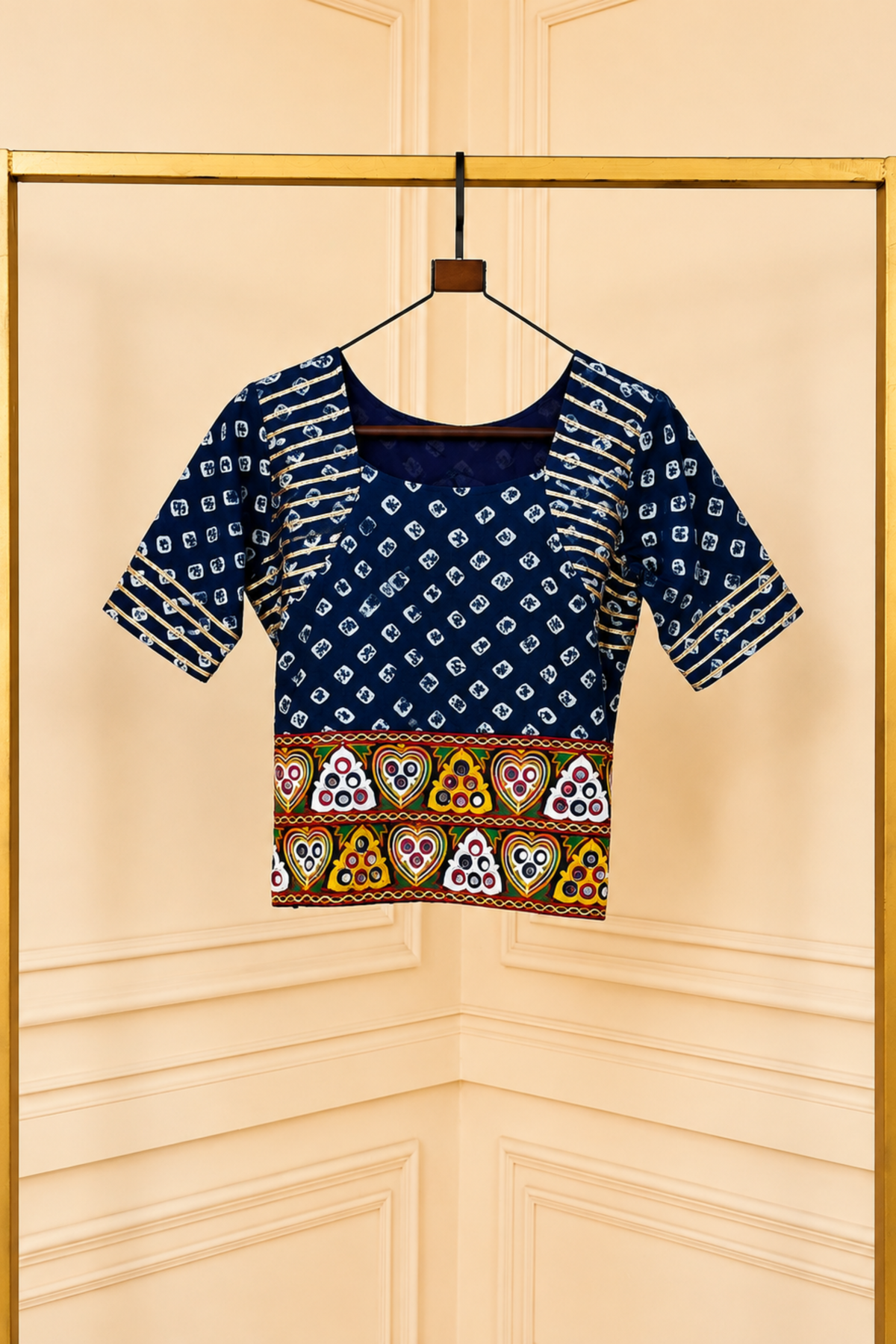 Women’s Designer Navratri Choli Blouse | Embroidered Garba & Dandiya Wear  #DandiyaOutfit #EthnicWear