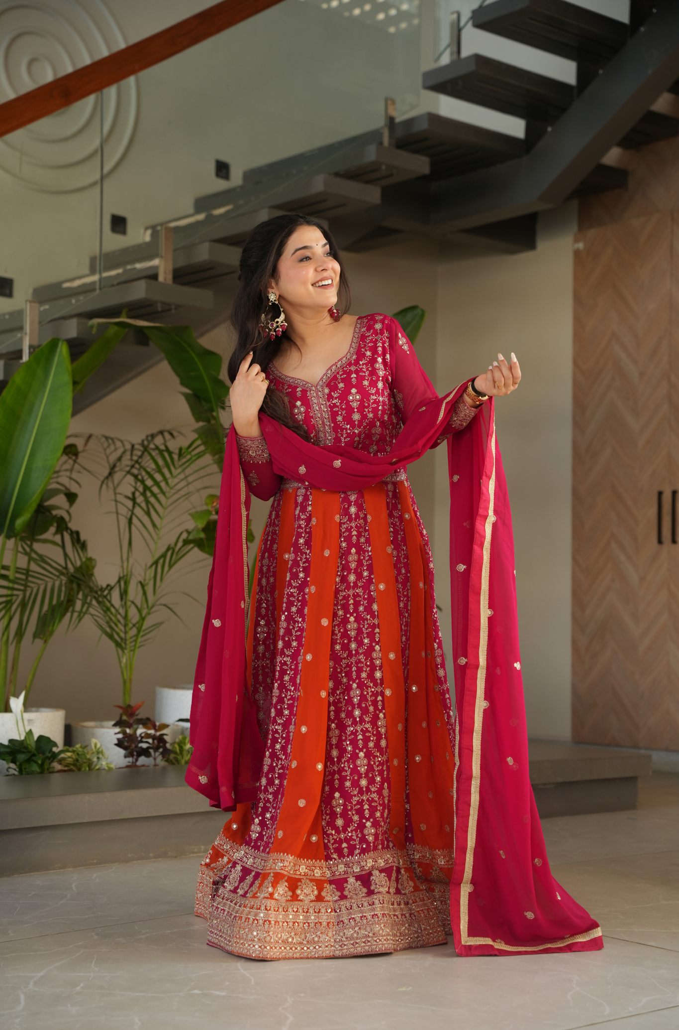Royal Embroidered Lehenga Choli Set with Dupatta for Women