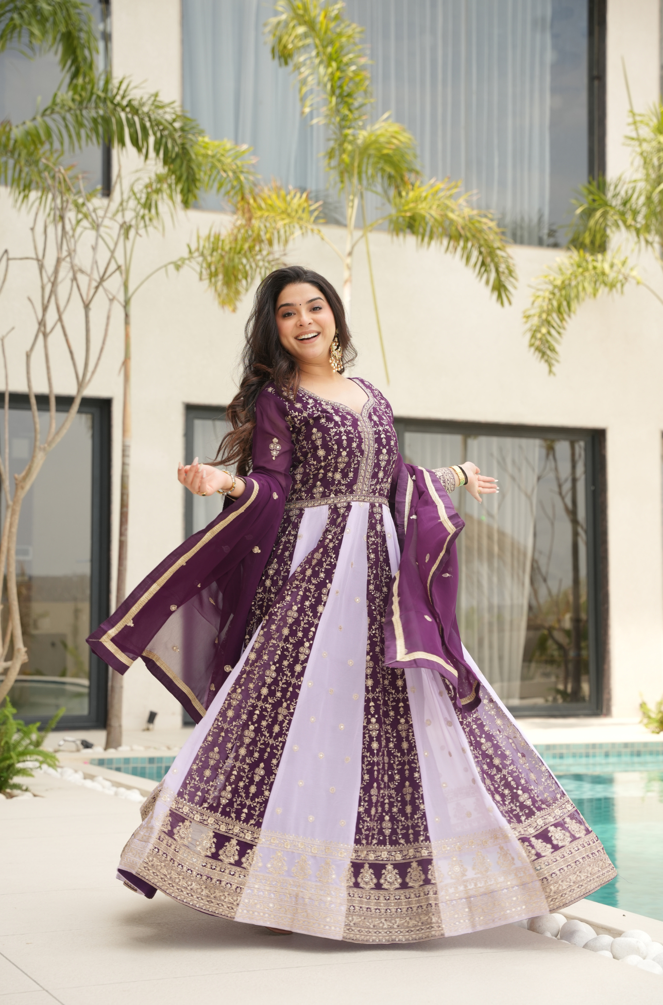 Royal Embroidered Lehenga Choli Set with Dupatta for Women