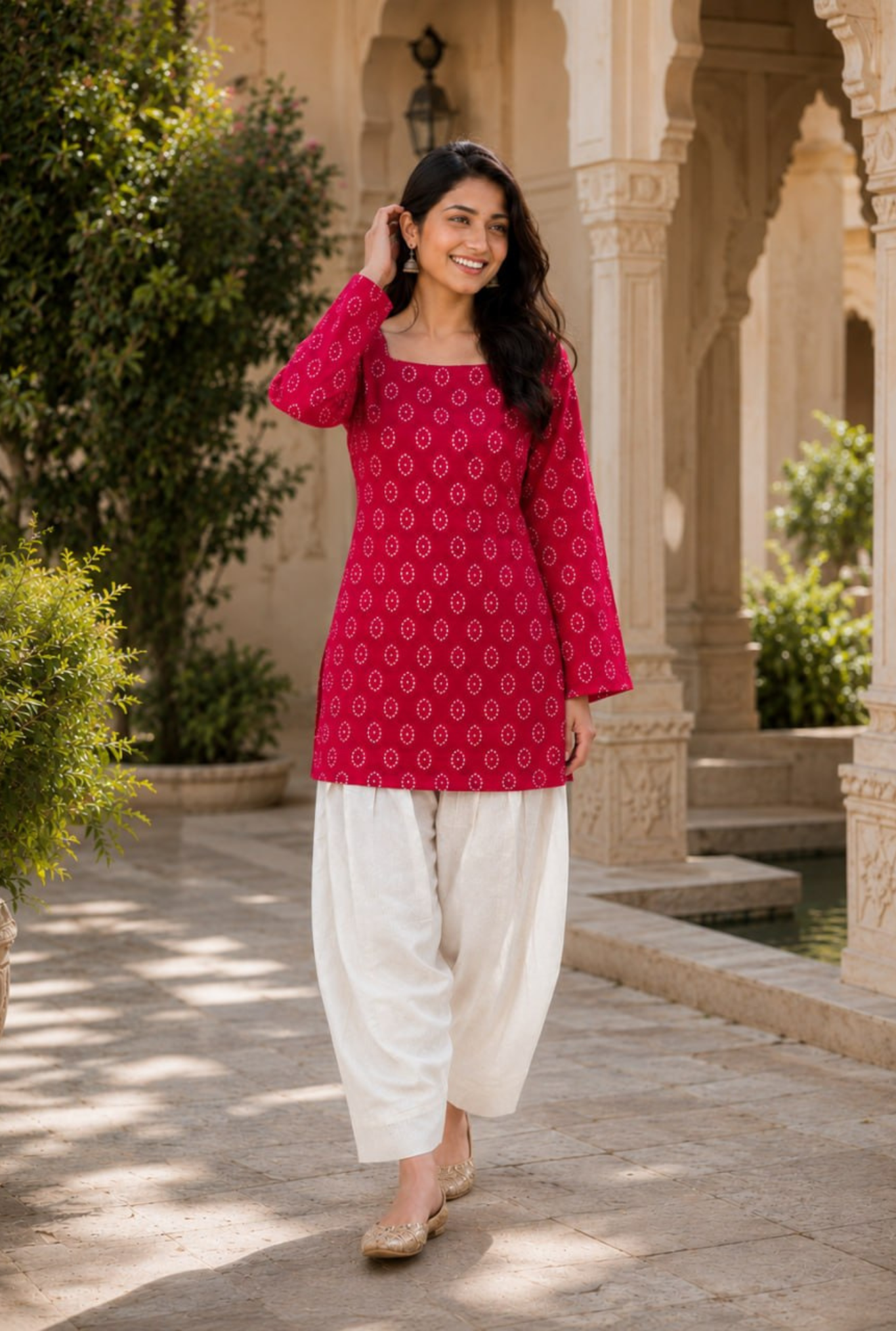 Women Printed Kurta Patiala Set