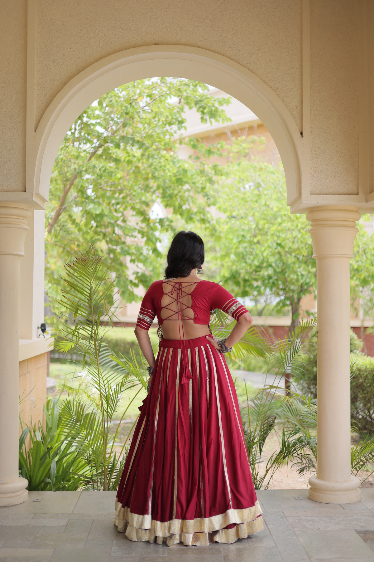 Designer premium Embroidered Ethnic Gown for Women | Festive & Wedding Wear
